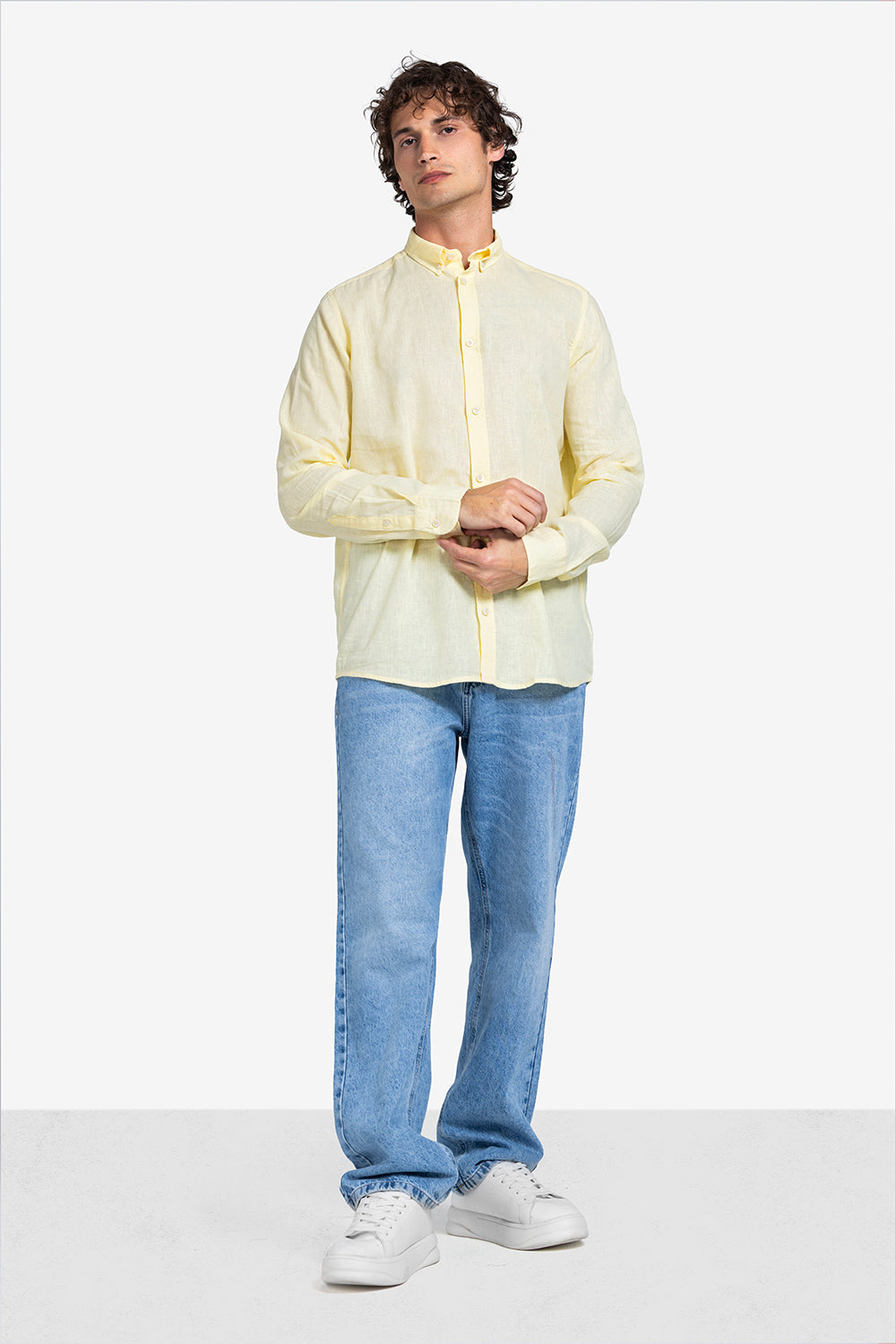 long sleeve shirt - Men - Plain