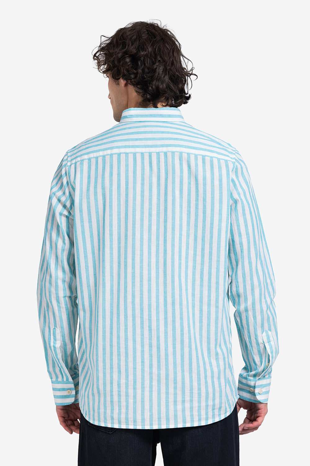 Long Sleeve Shirt - Men - Striped