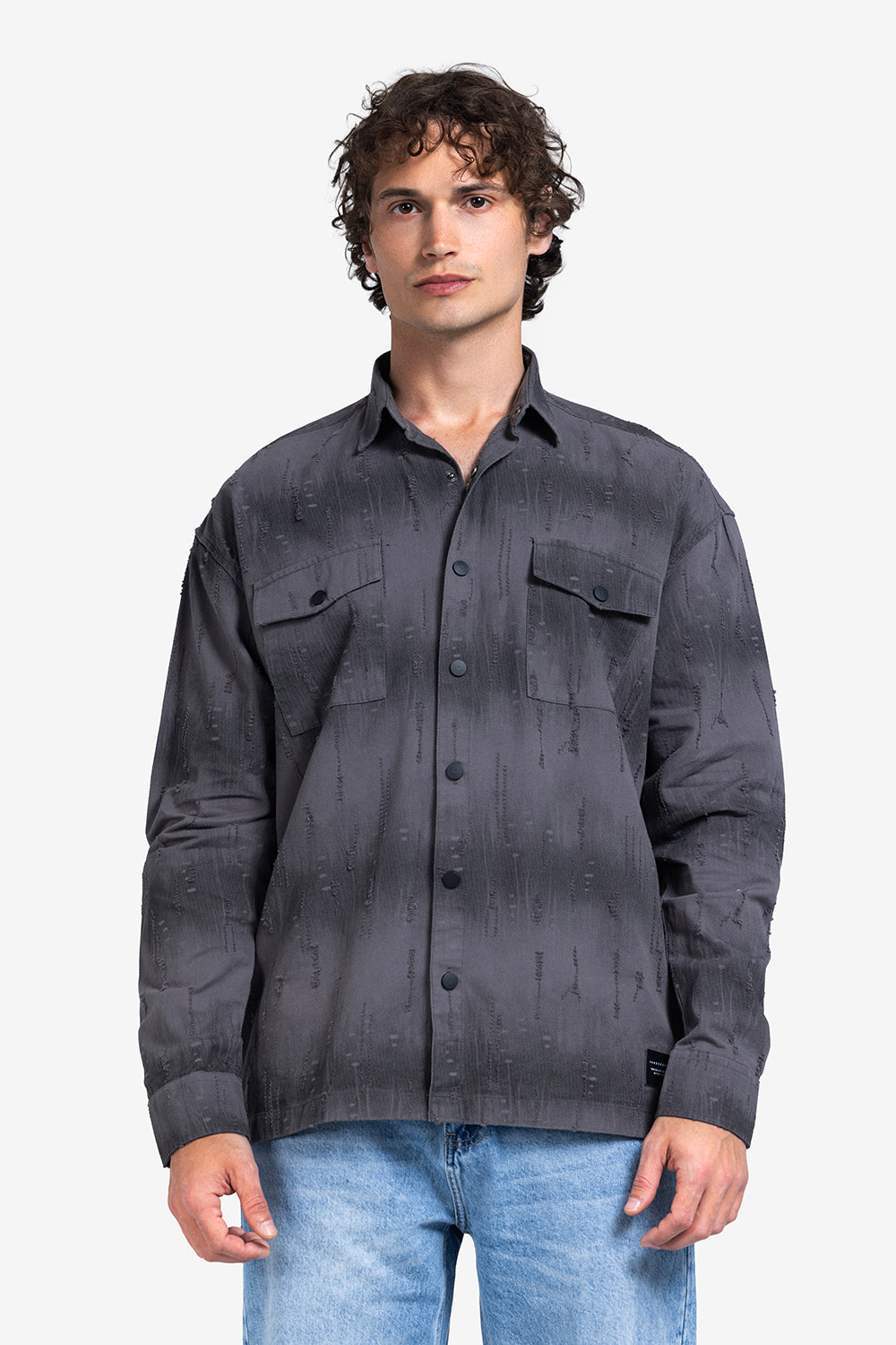 Long Sleeve Shirt - Men - Gradient