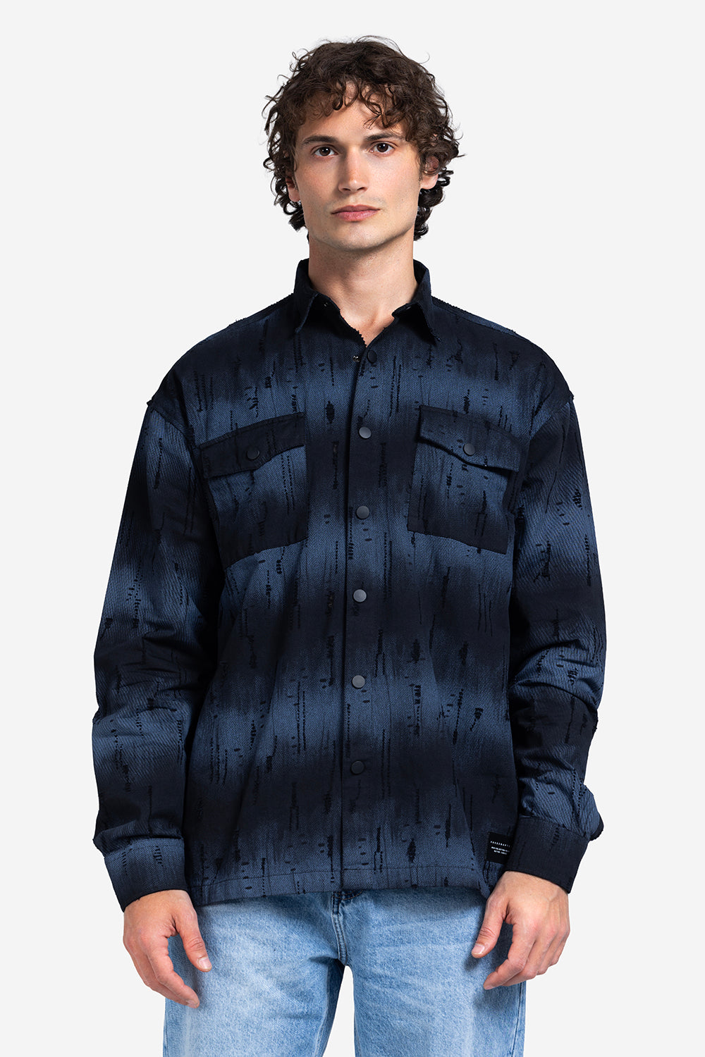 Long Sleeve Shirt - Men - Gradient