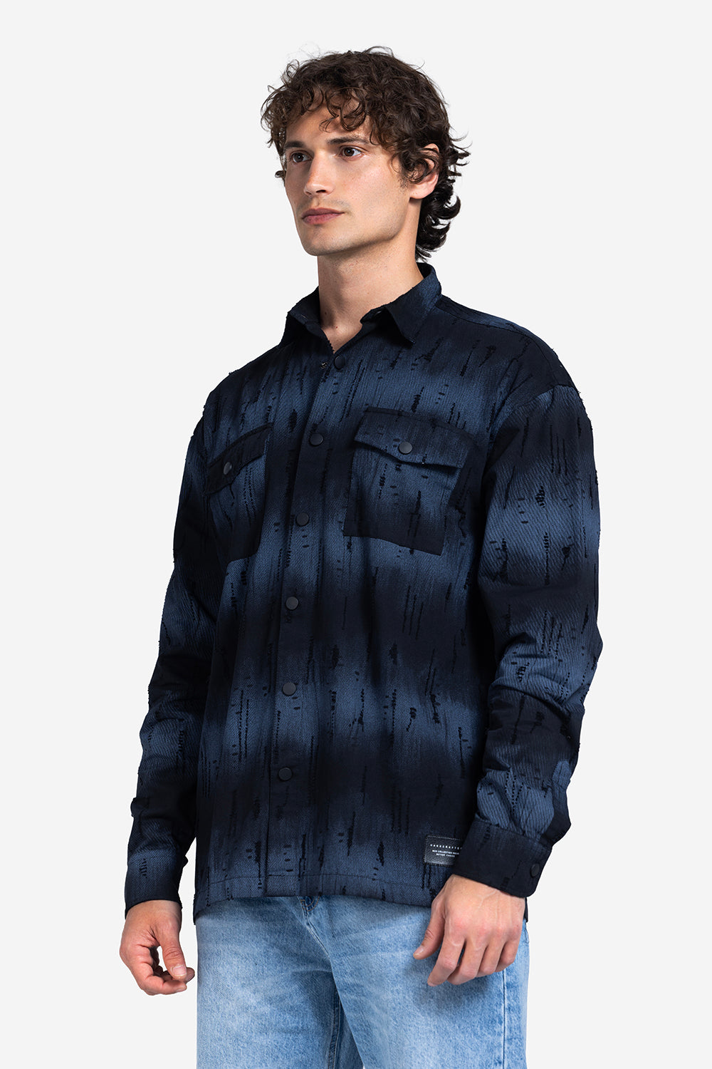 Long Sleeve Shirt - Men - Gradient