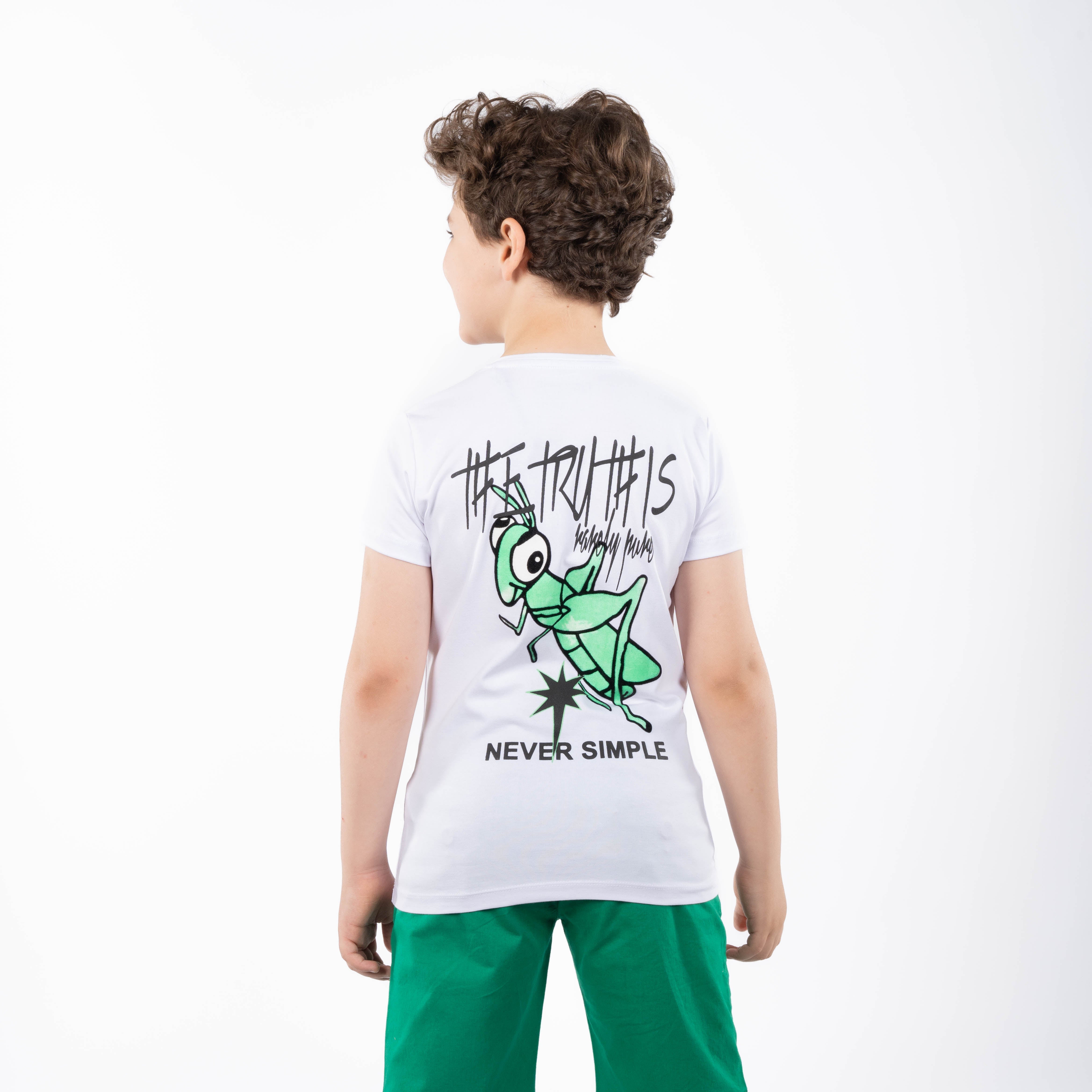 تي شيرت - ولادي - مطبوع