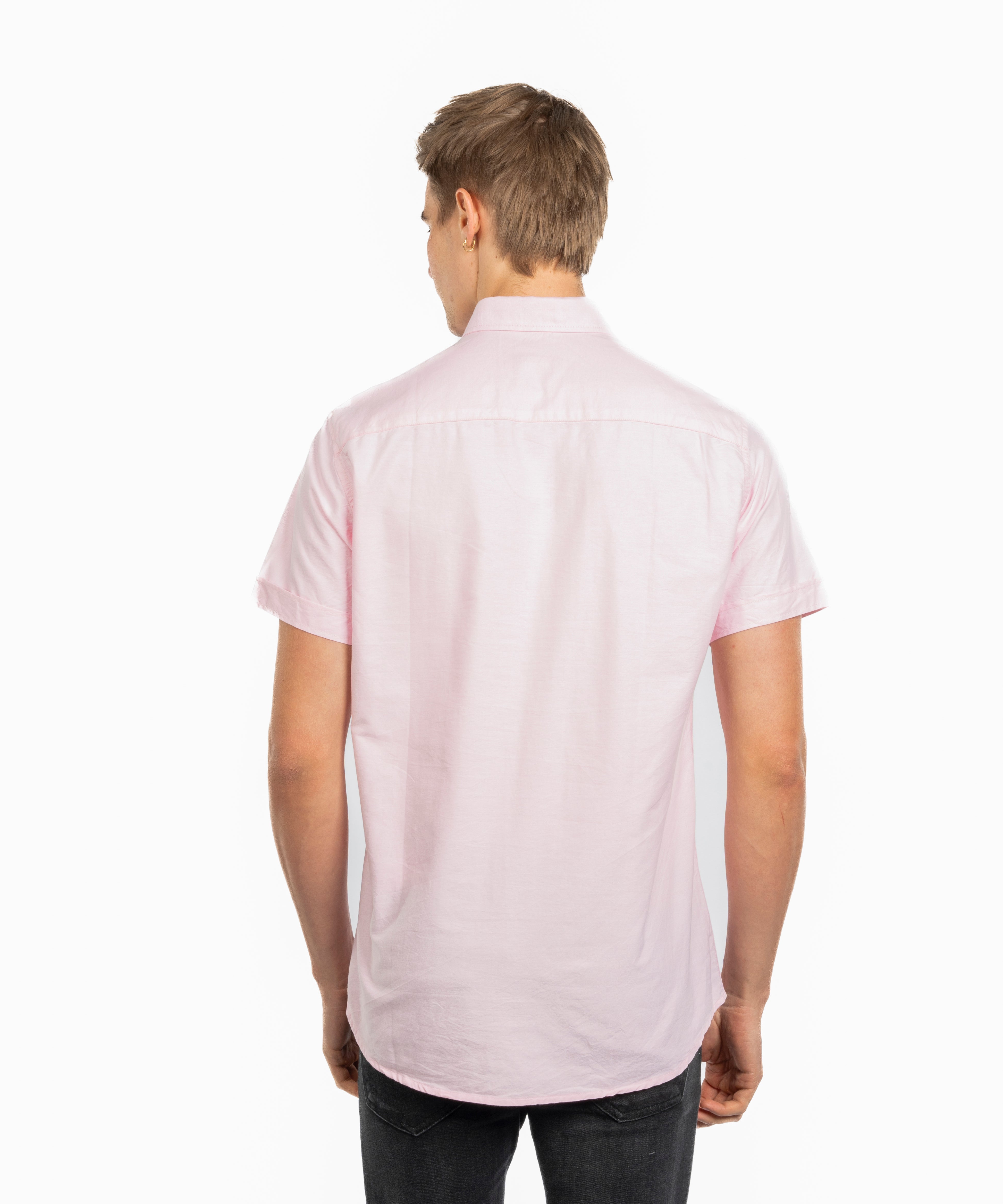 Half Sleeve Shirt - Men - Plain