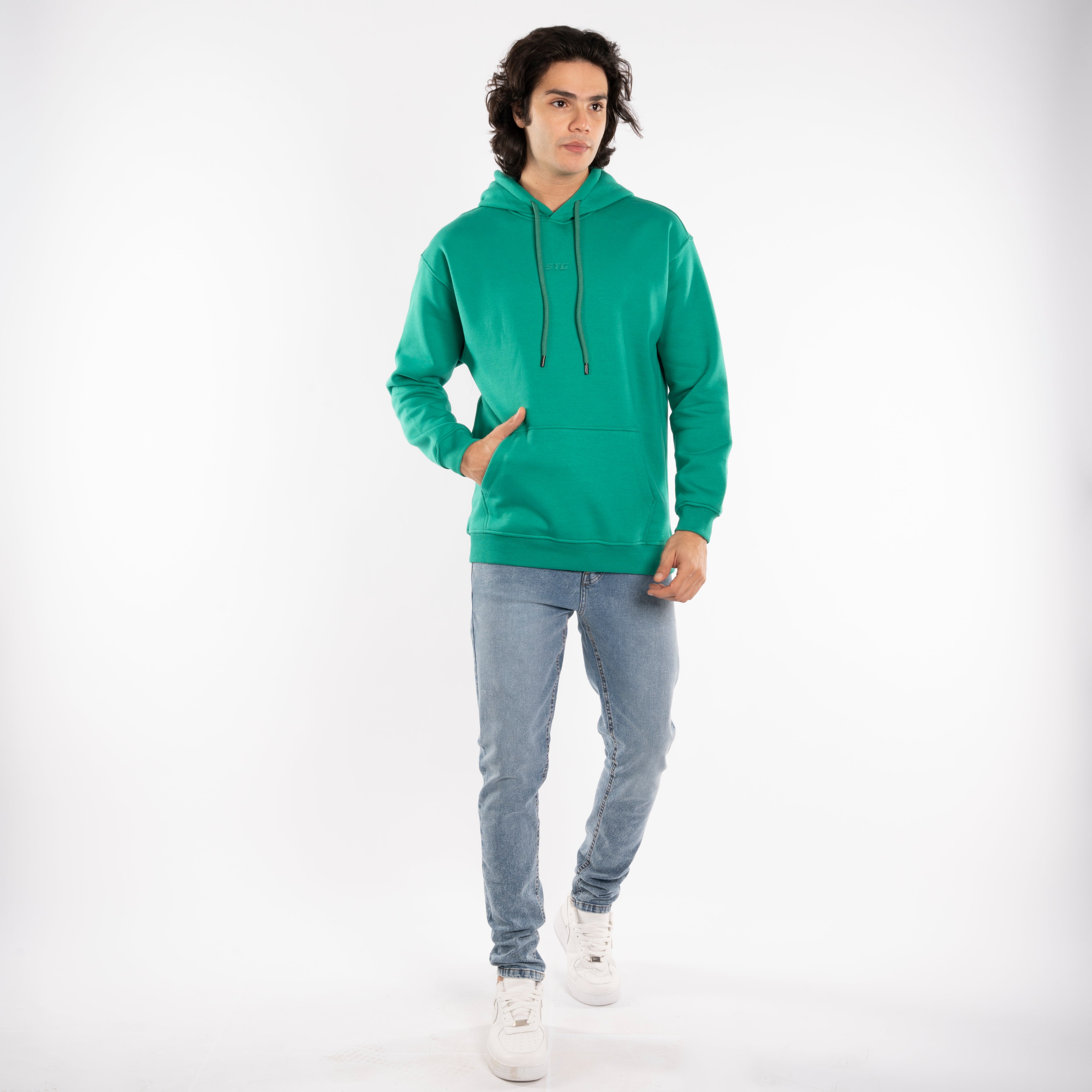 Hoodie - Men - Plain