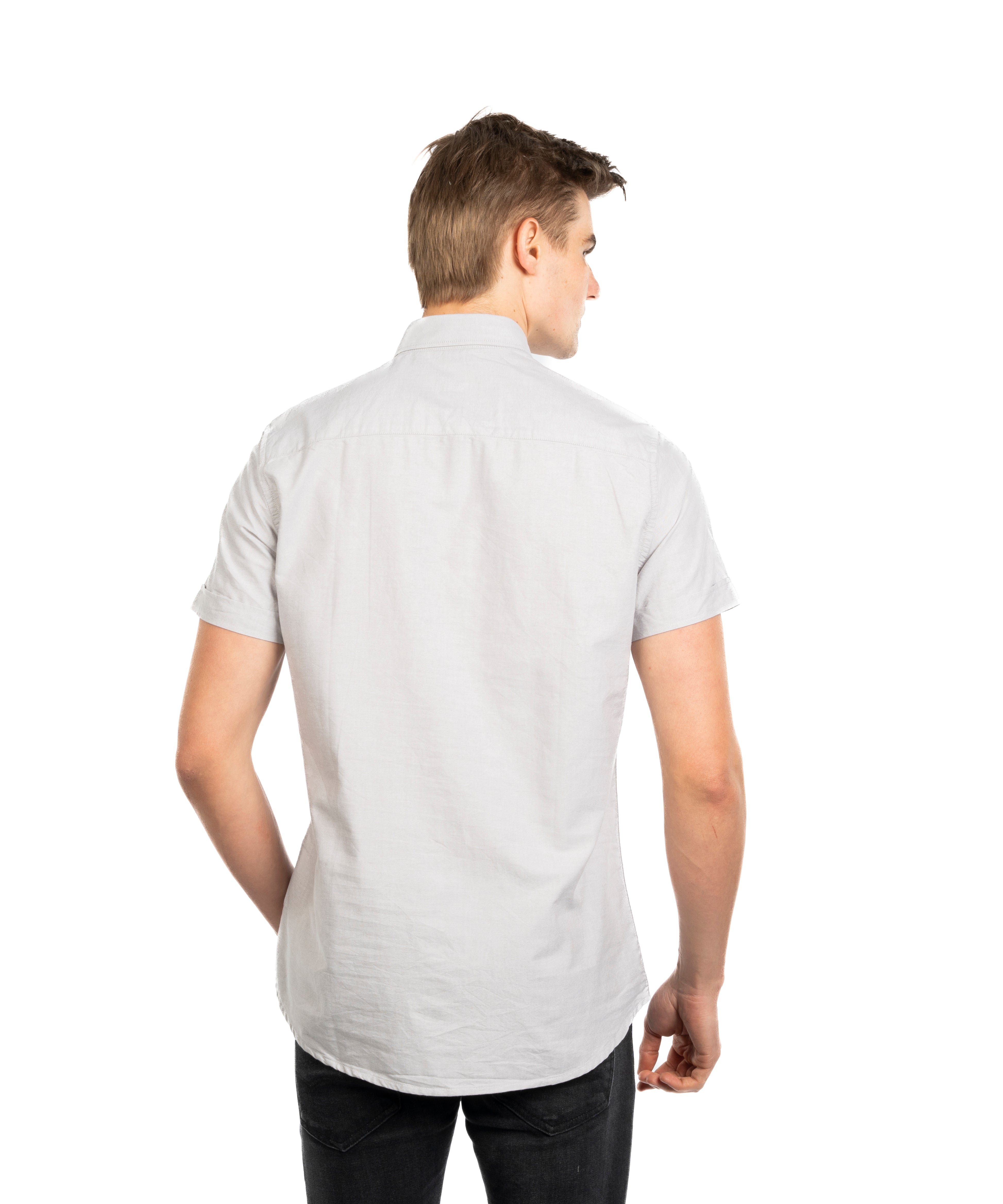 Half Sleeve Shirt - Men - Plain