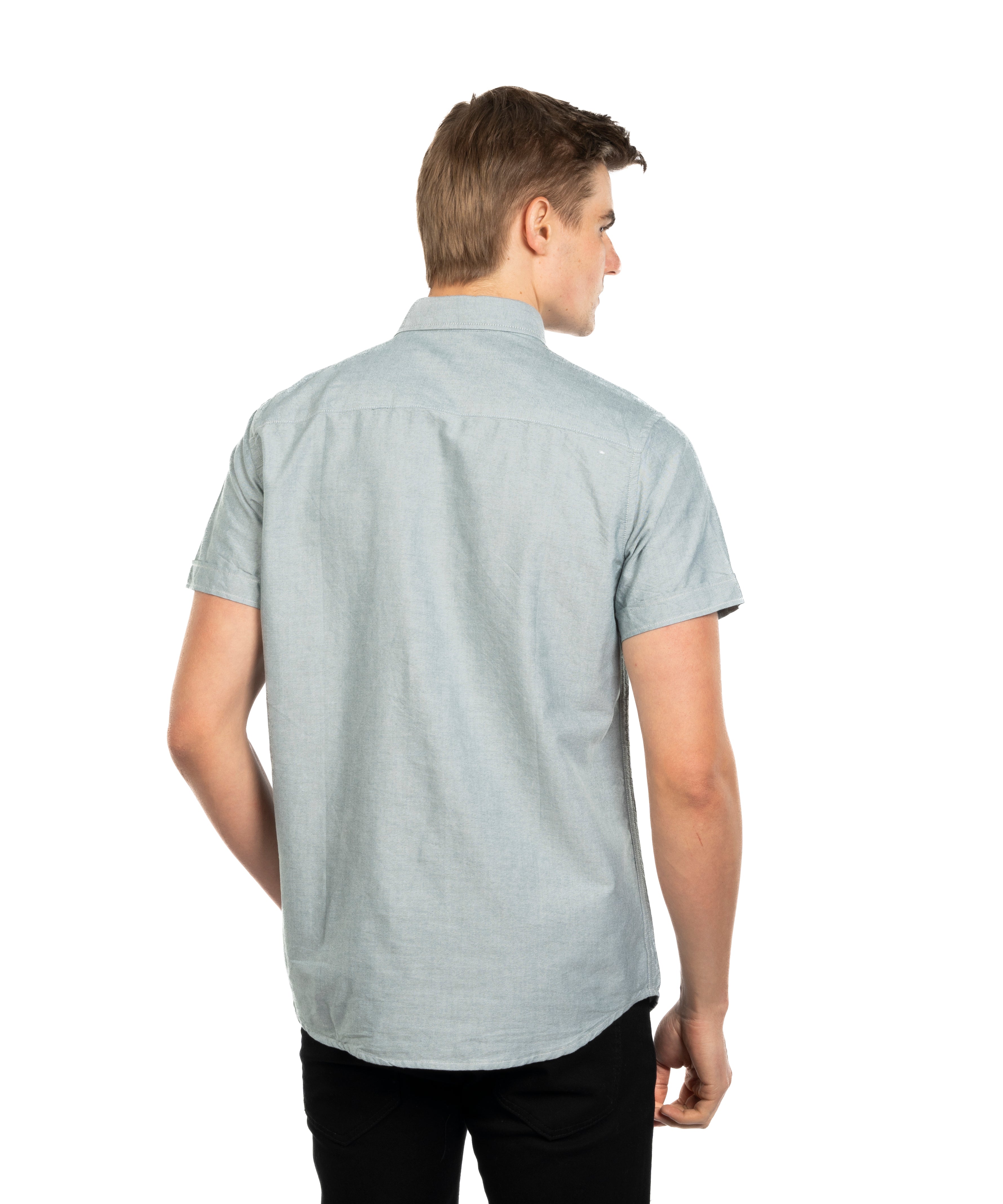 Half Sleeve Shirt - Men - Plain