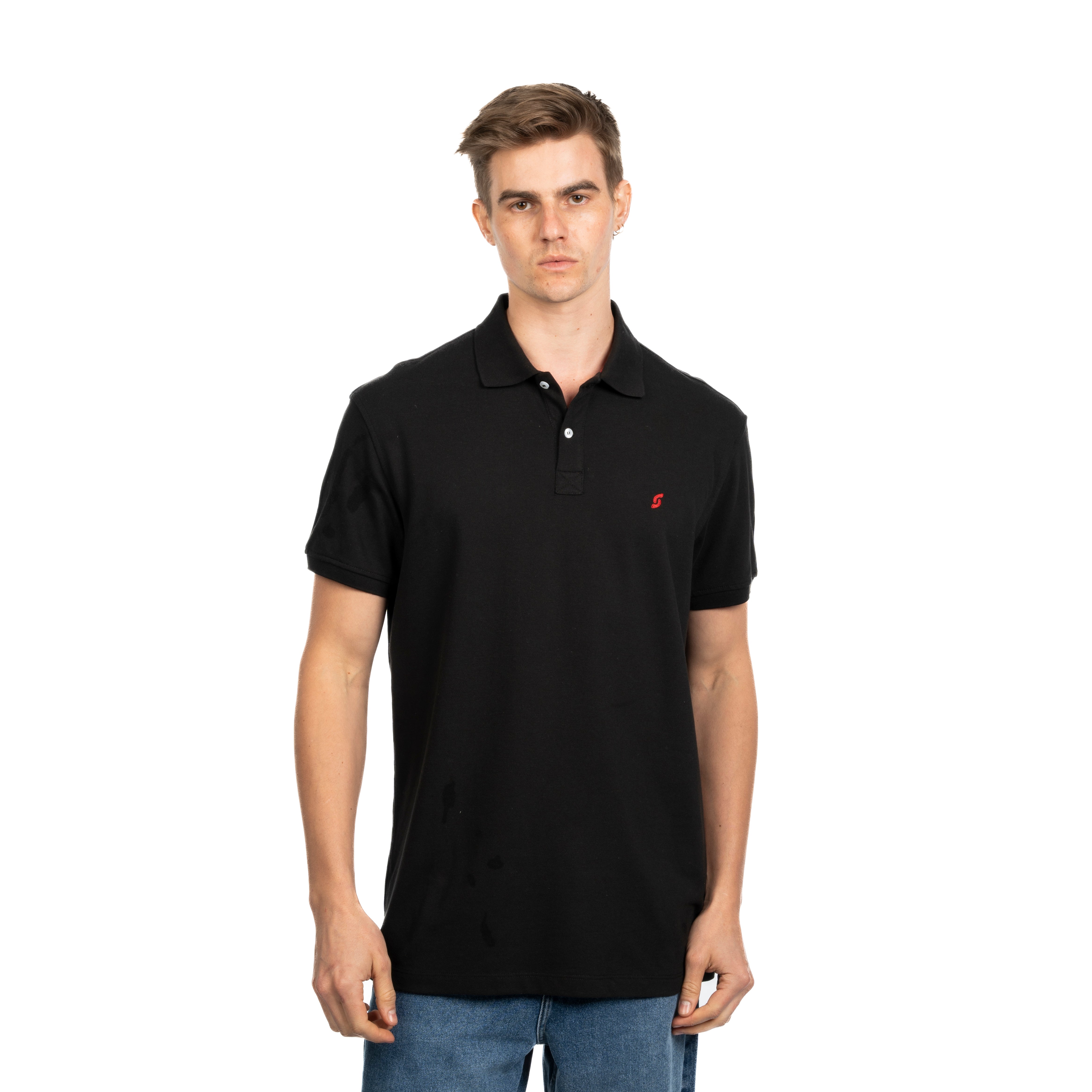 Polo T-shirt - Men - Plain
