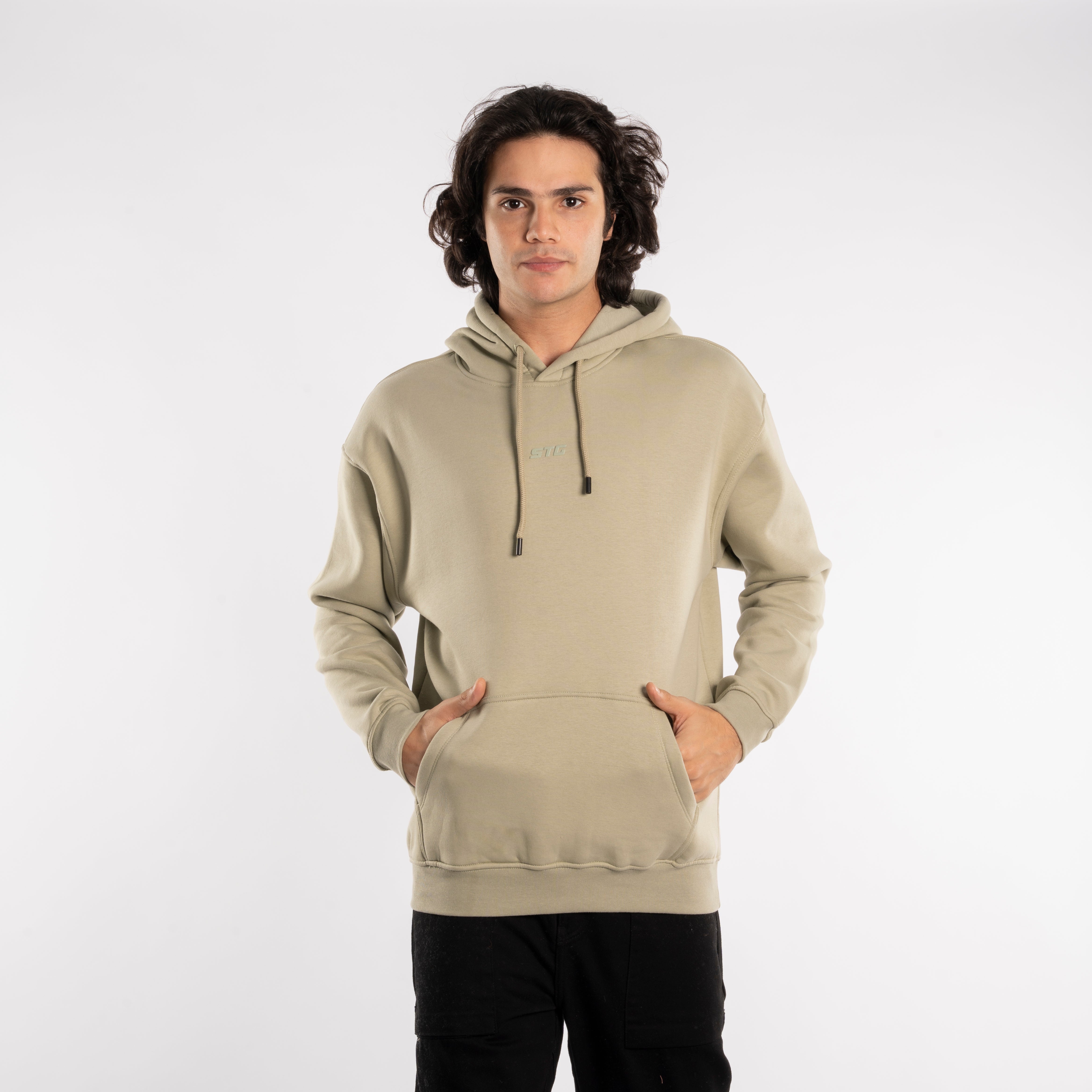 Hoodie - Men - Plain