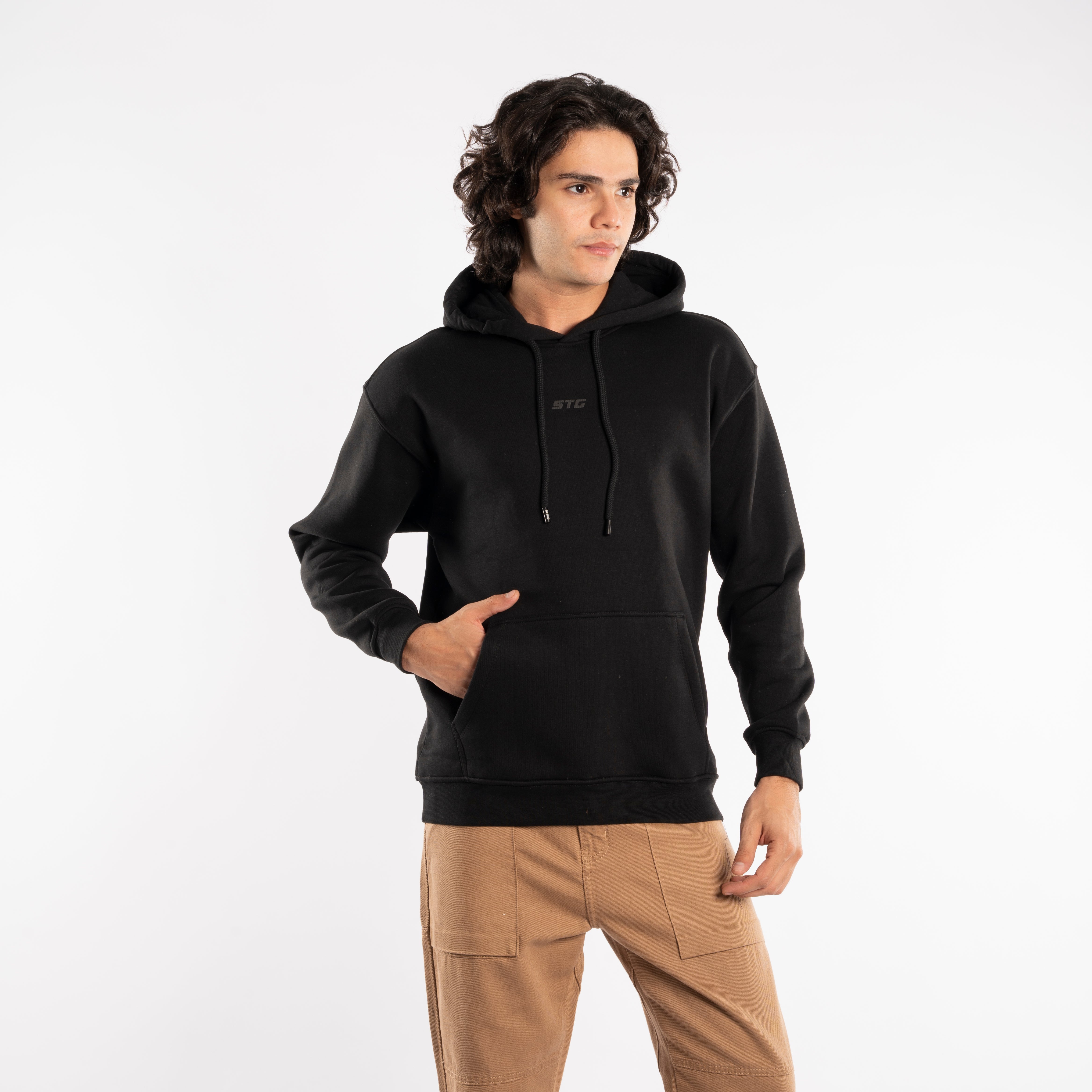 Hoodie - Men - Plain