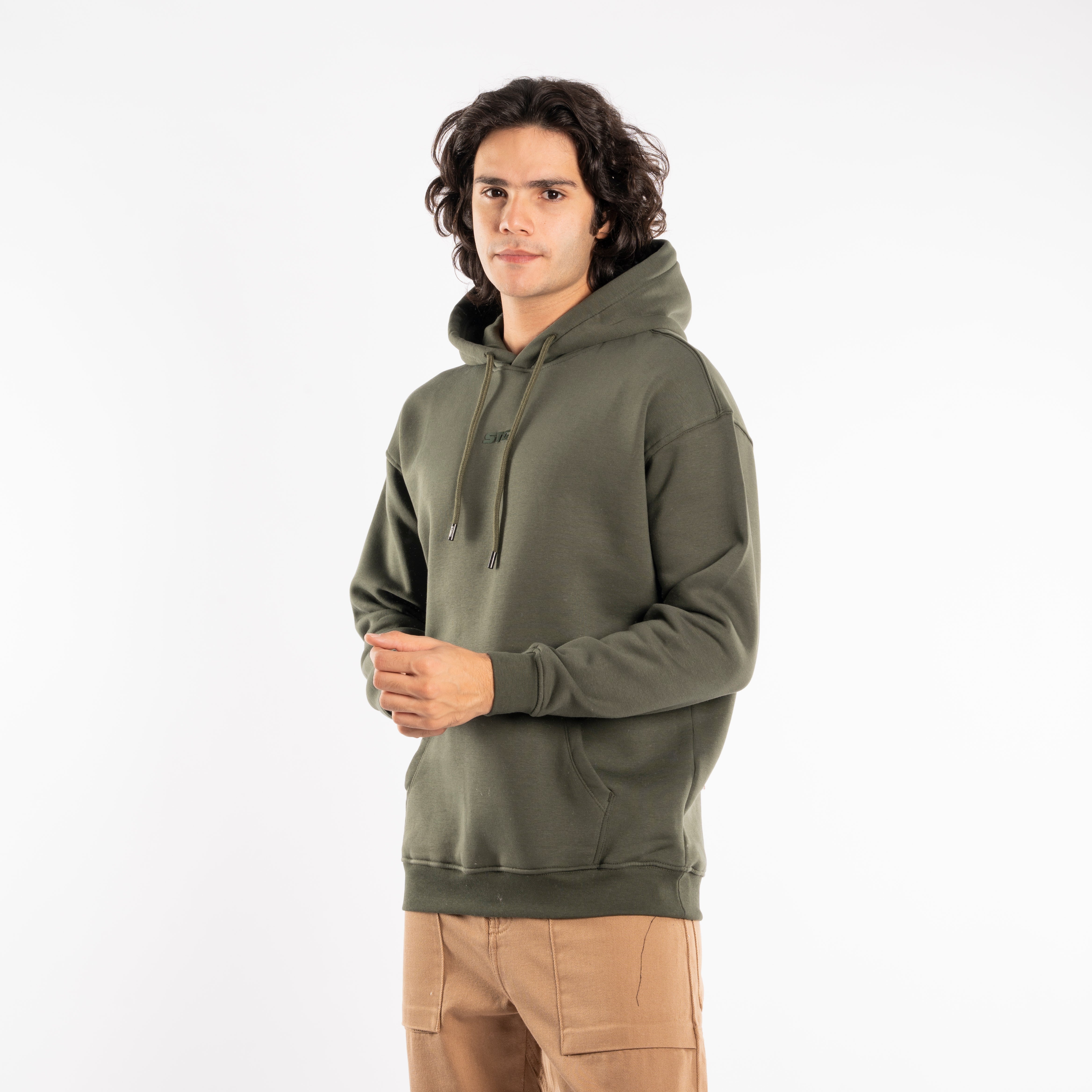 Hoodie - Men - Plain