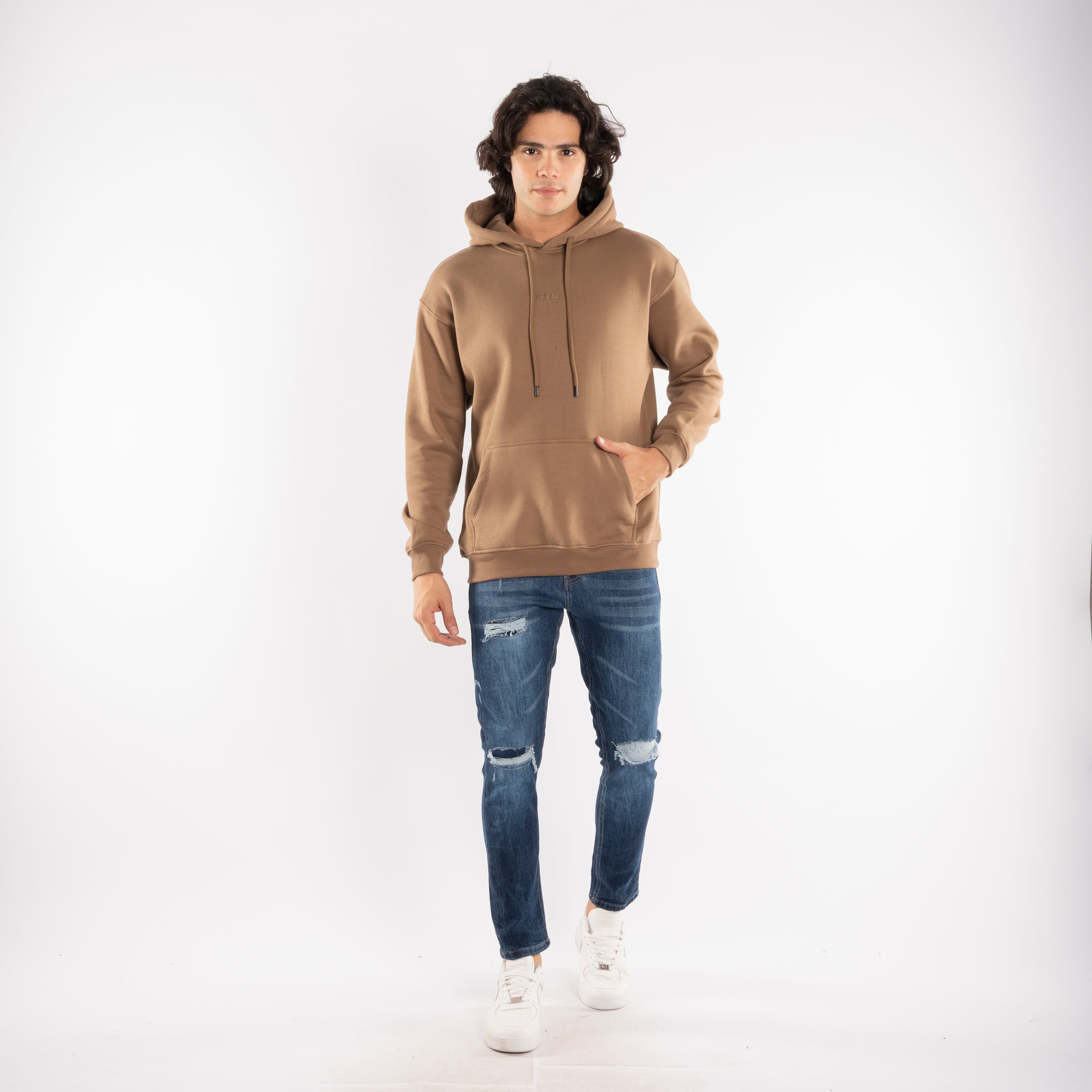 Hoodie - Men - Plain
