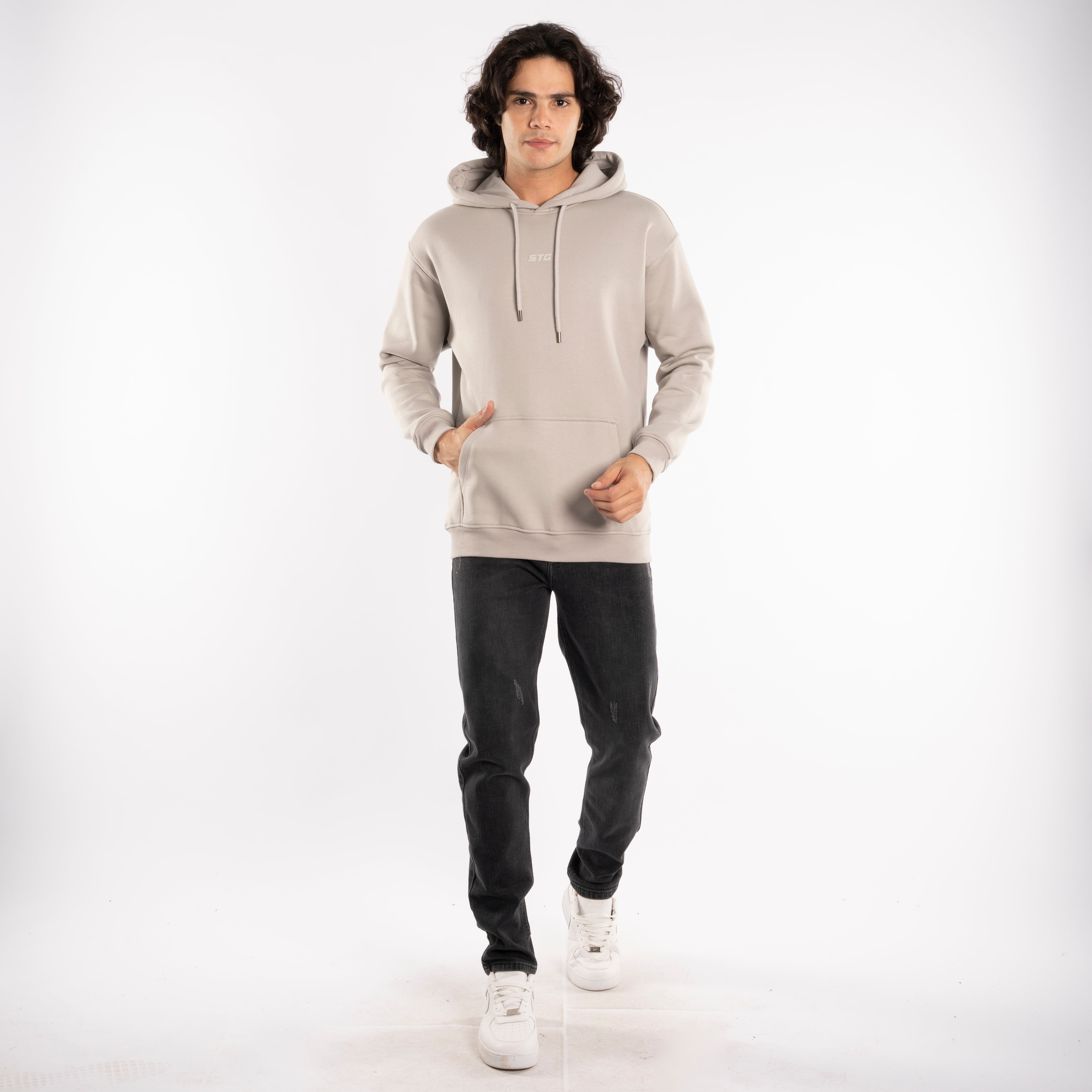 Hoodie - Men - Plain