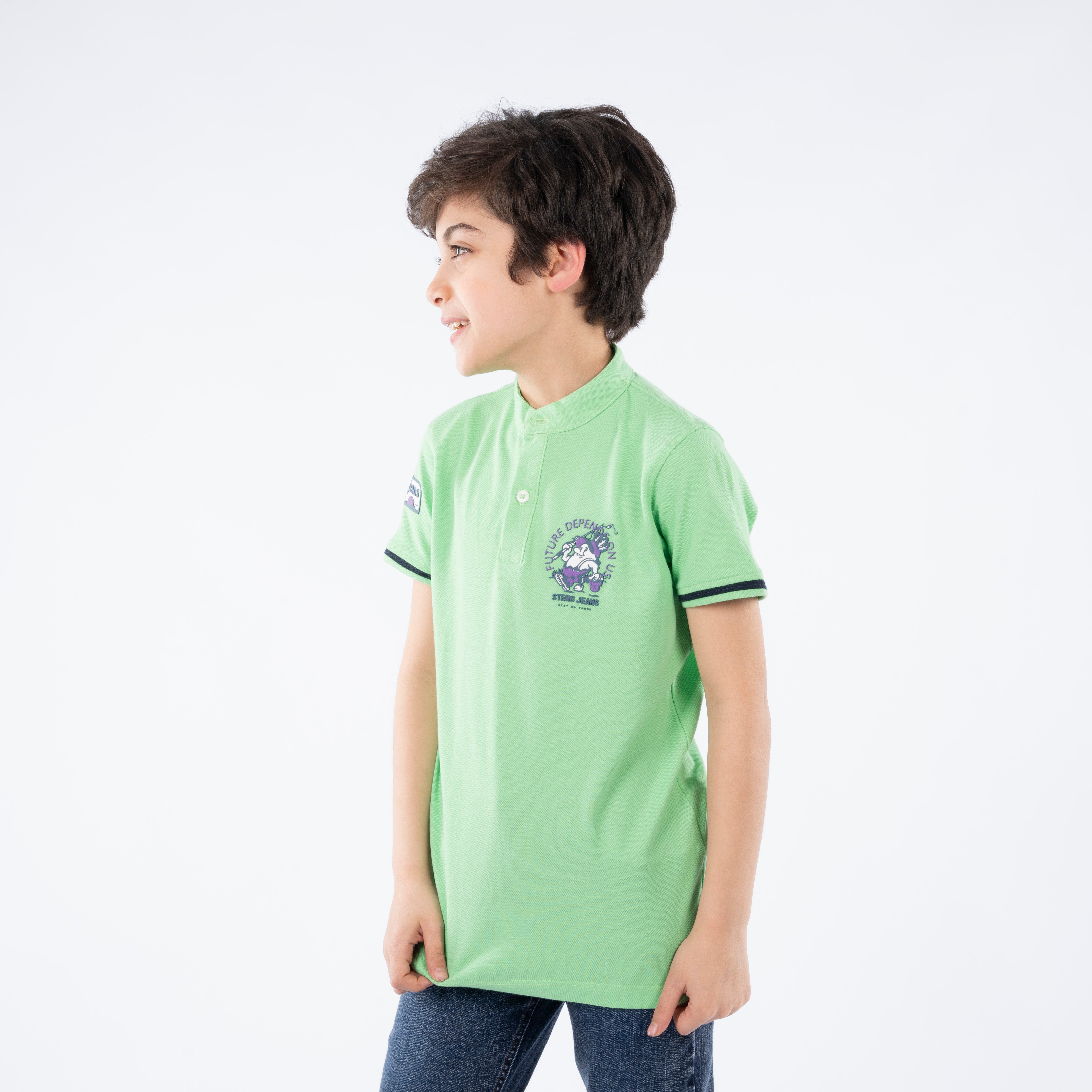 Polo T Shirt - Boys - Printed