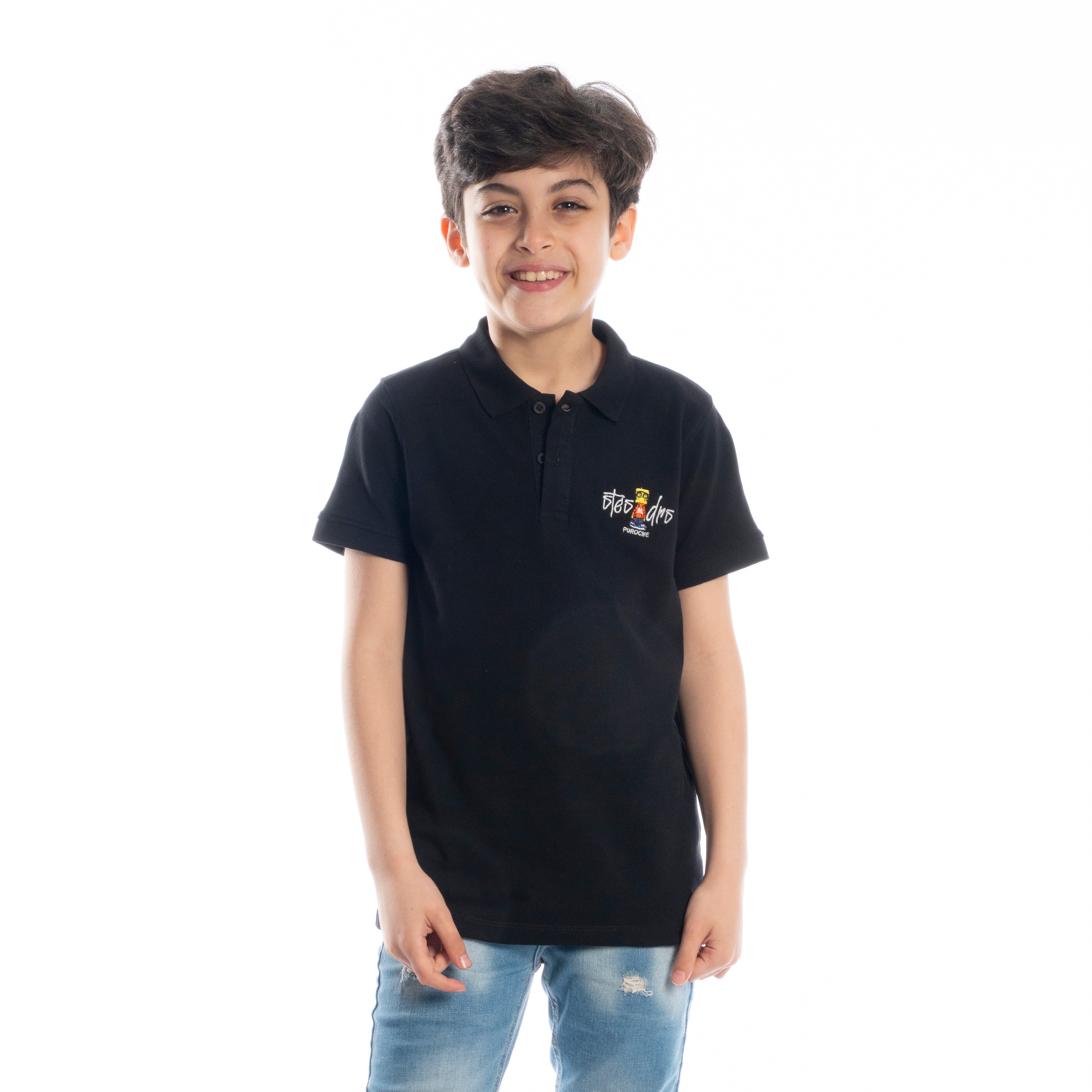 Polo T Shirt - Boys - Printed