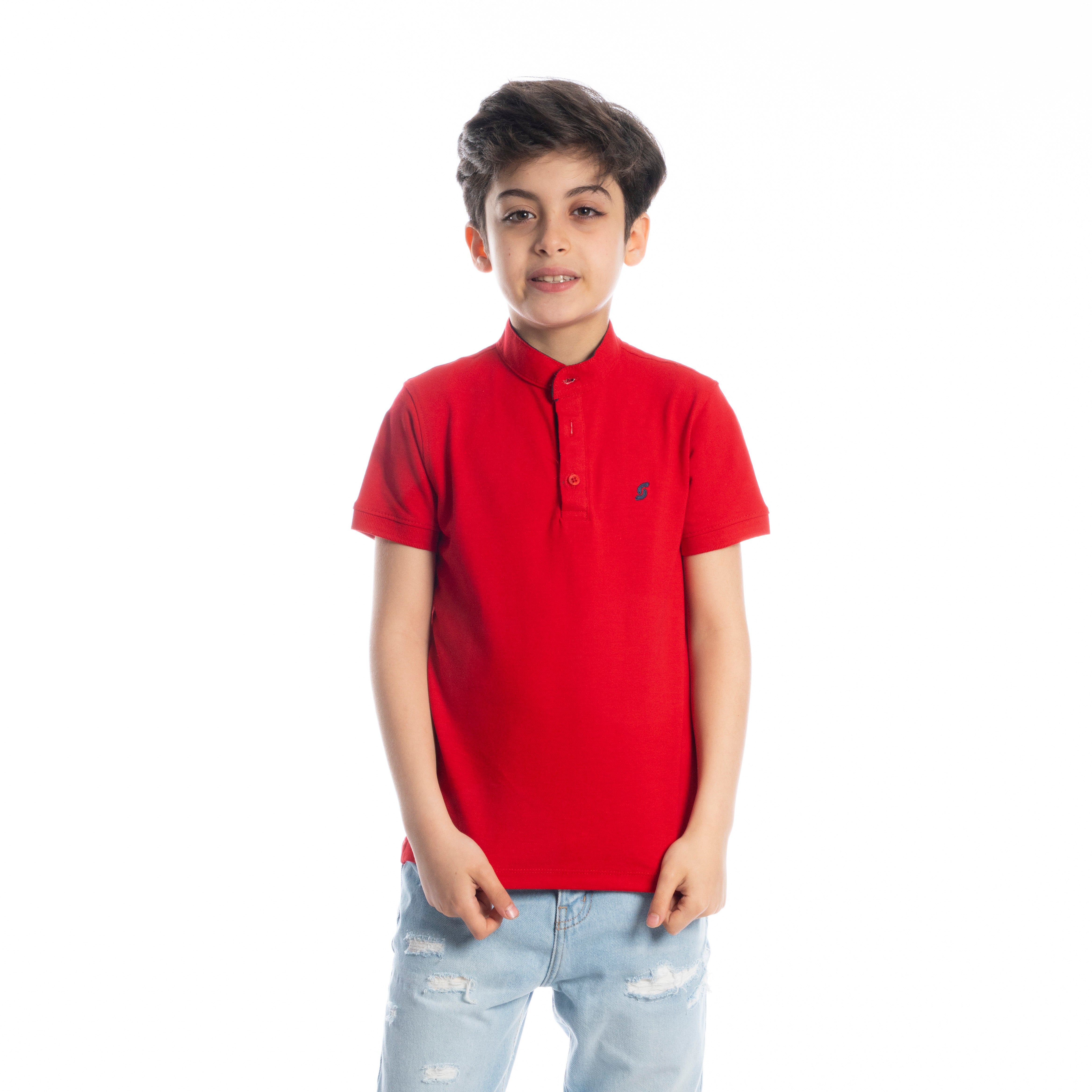 Polo T Shirt - Boys - Plain