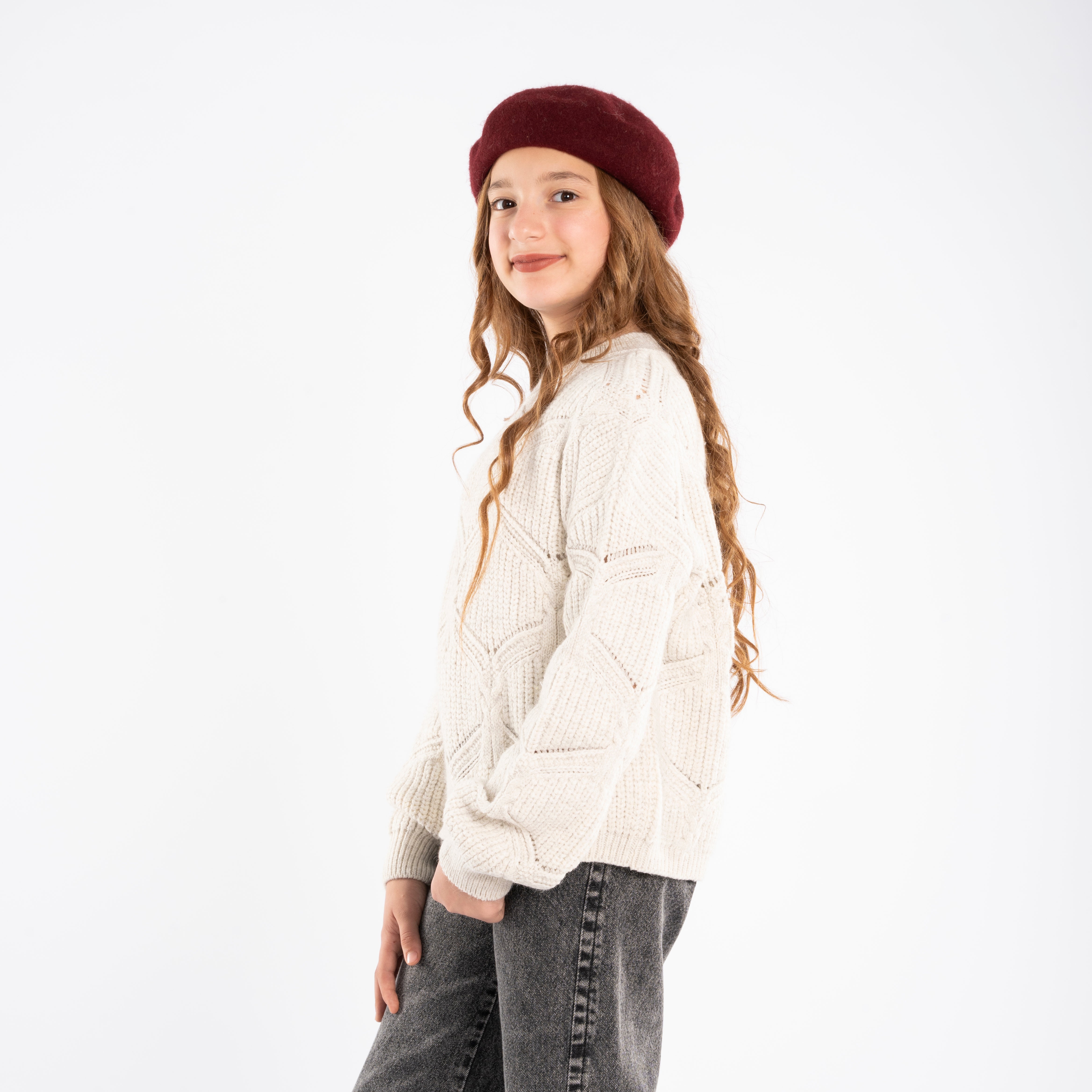 Pullover - Girls - Wool