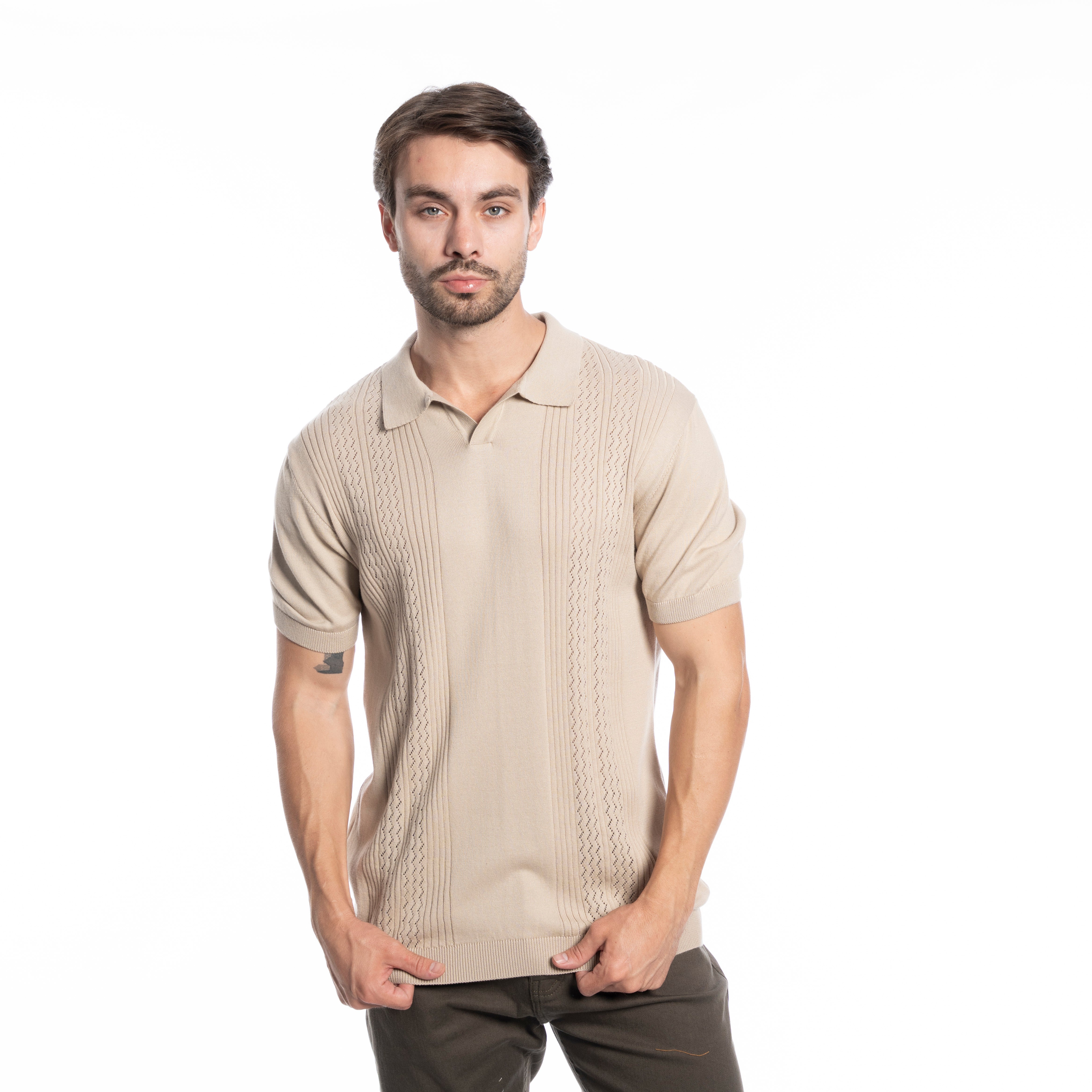 Polo T-shirt - Men - Plain