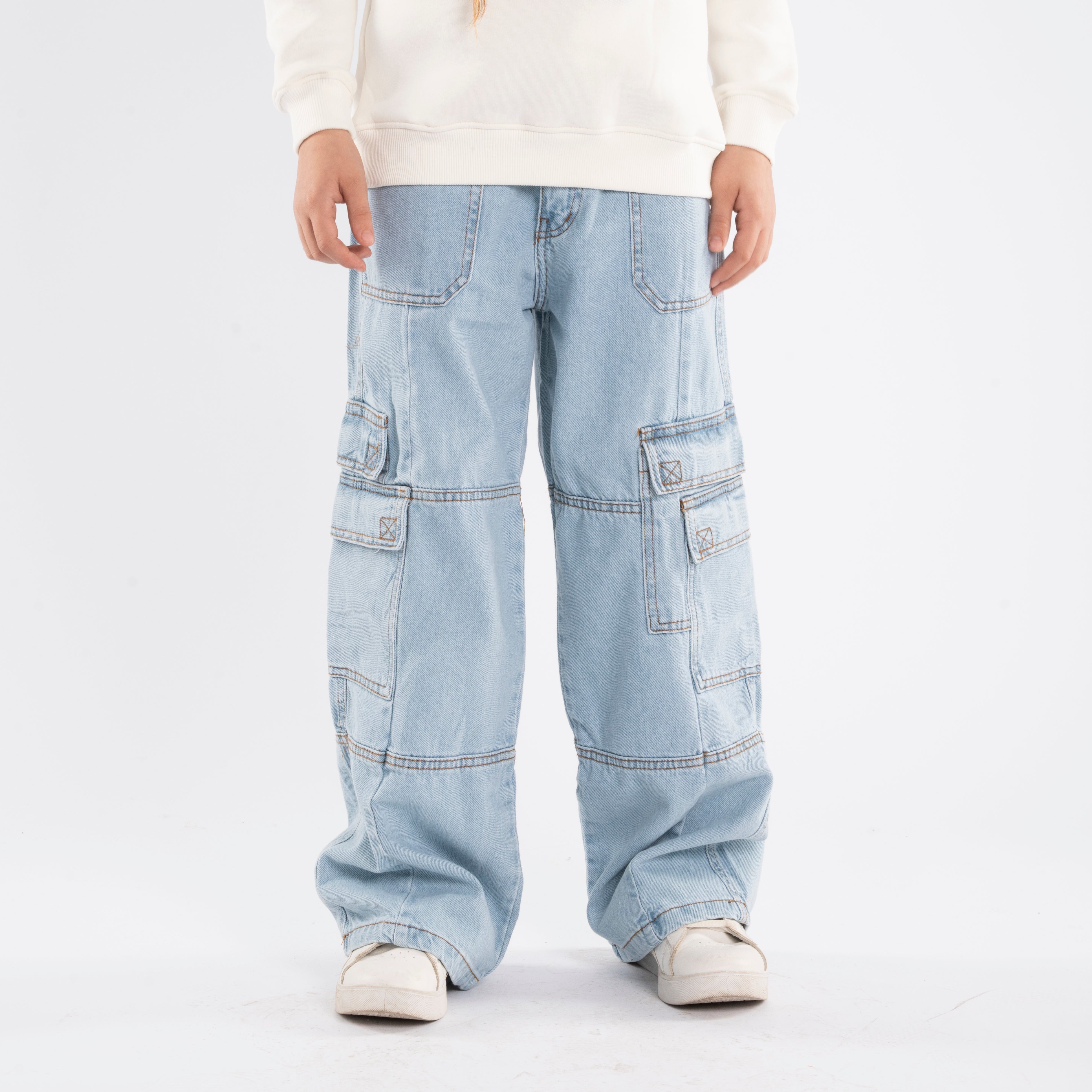 Pants - Girls - Denim