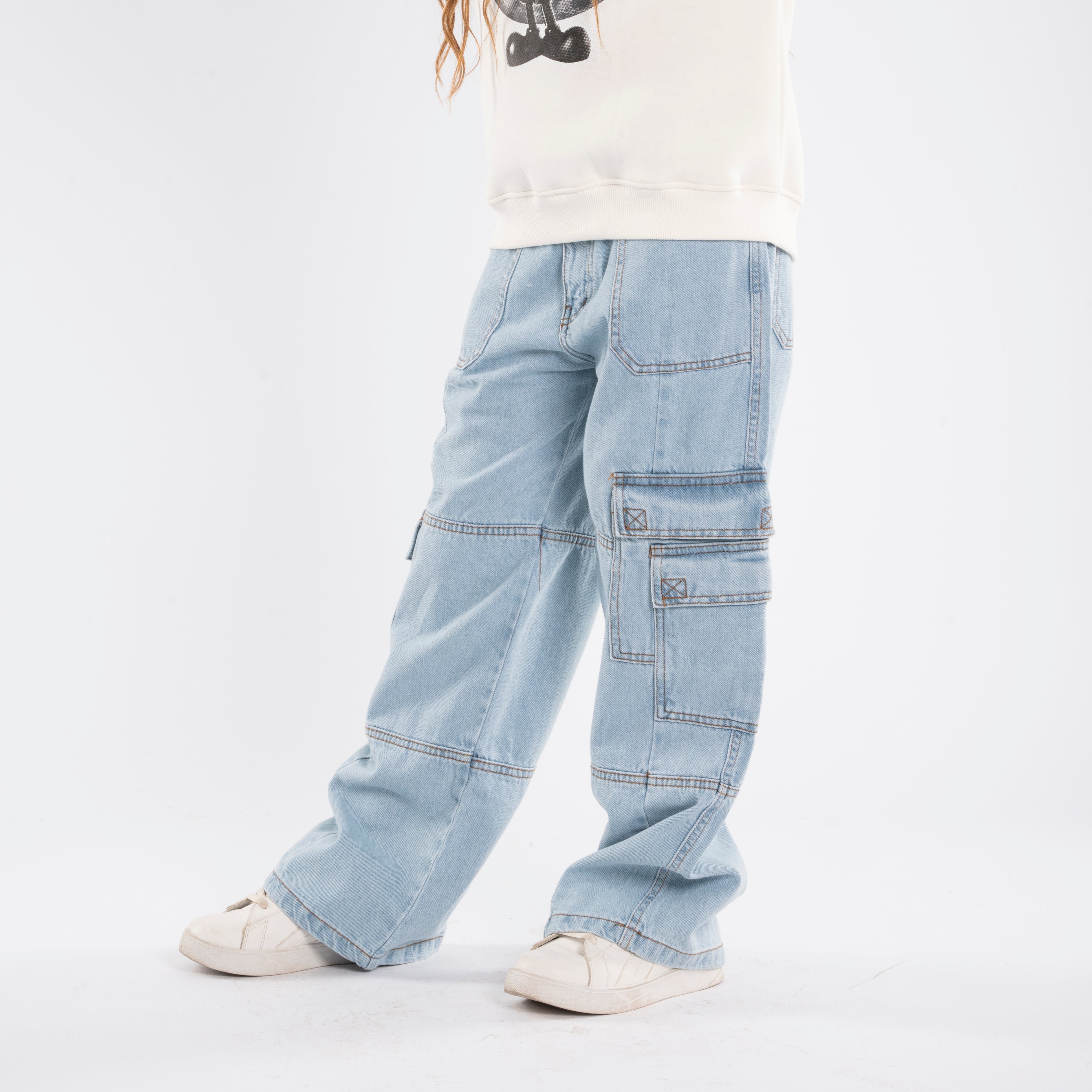 Pants - Girls - Denim