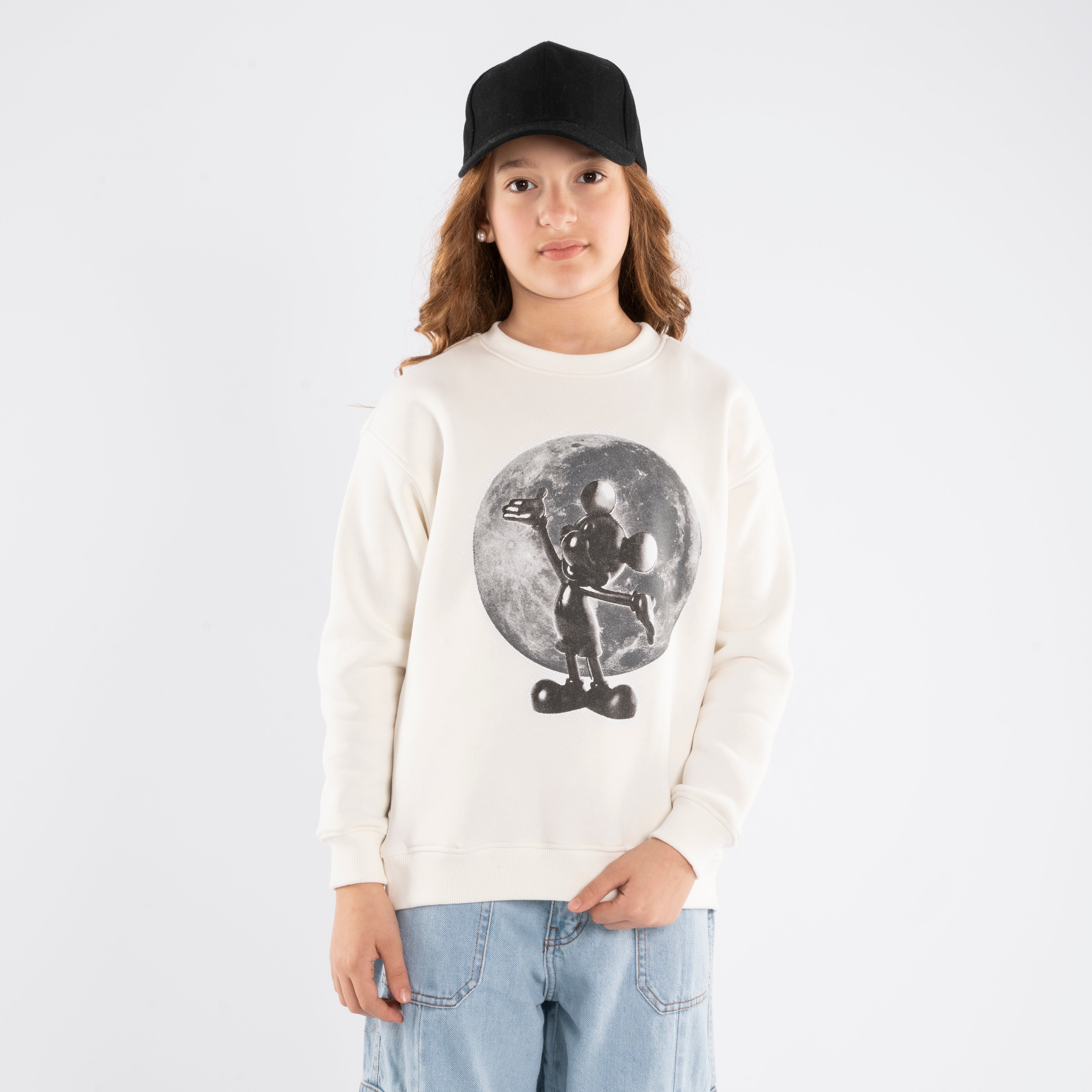 Sweatshirt - Girls - Printed