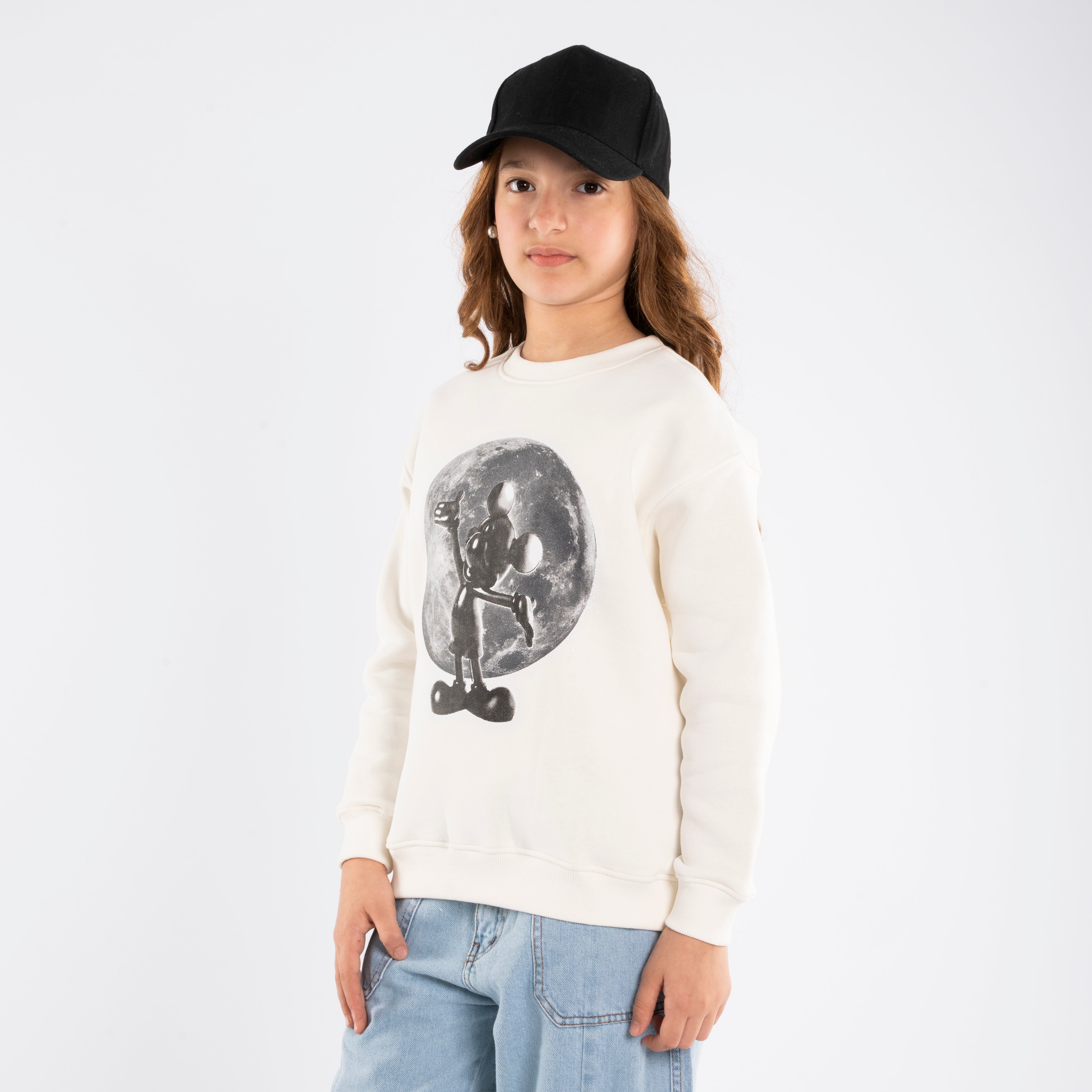 Sweatshirt - Girls - Printed