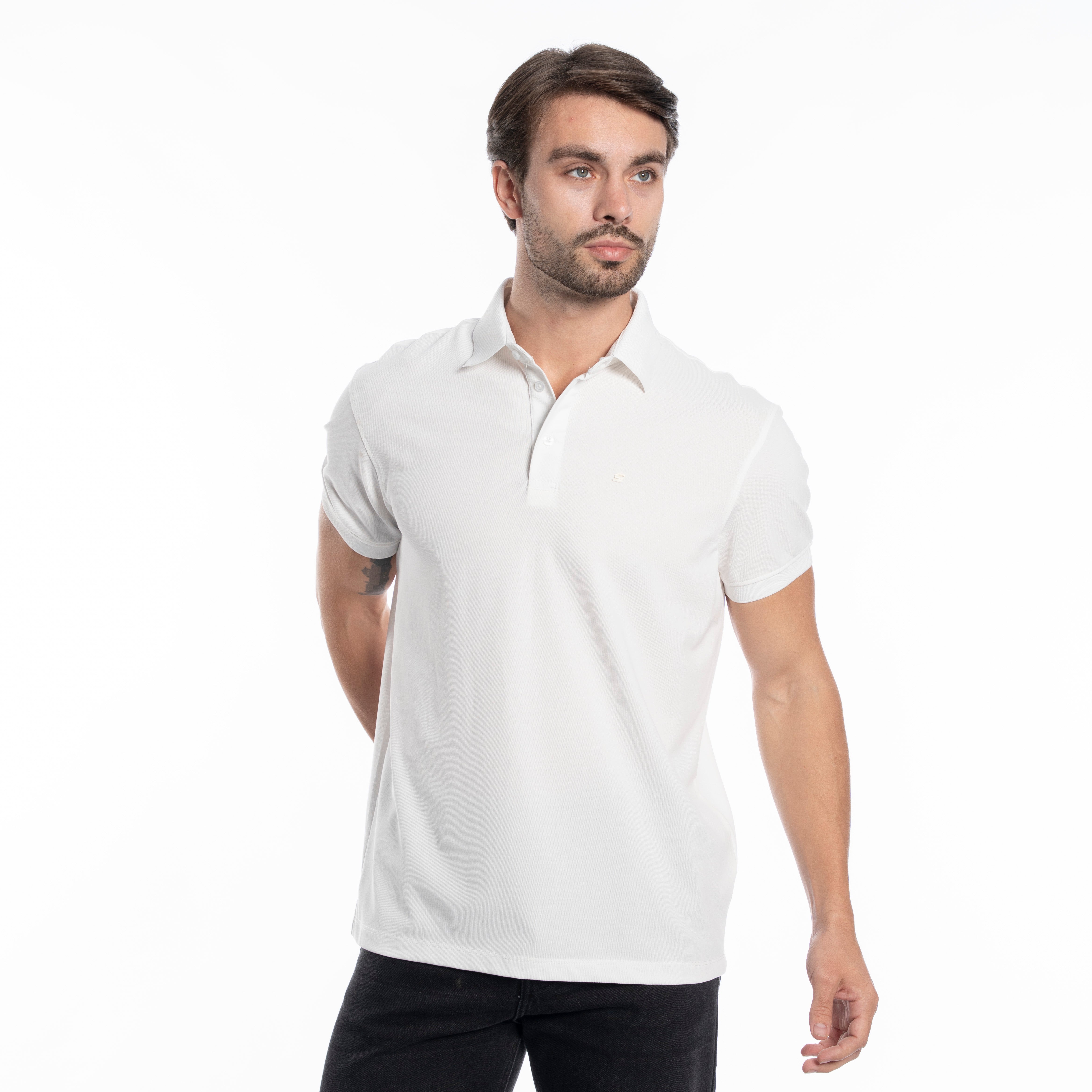 Polo T-shirt - Men - Plain