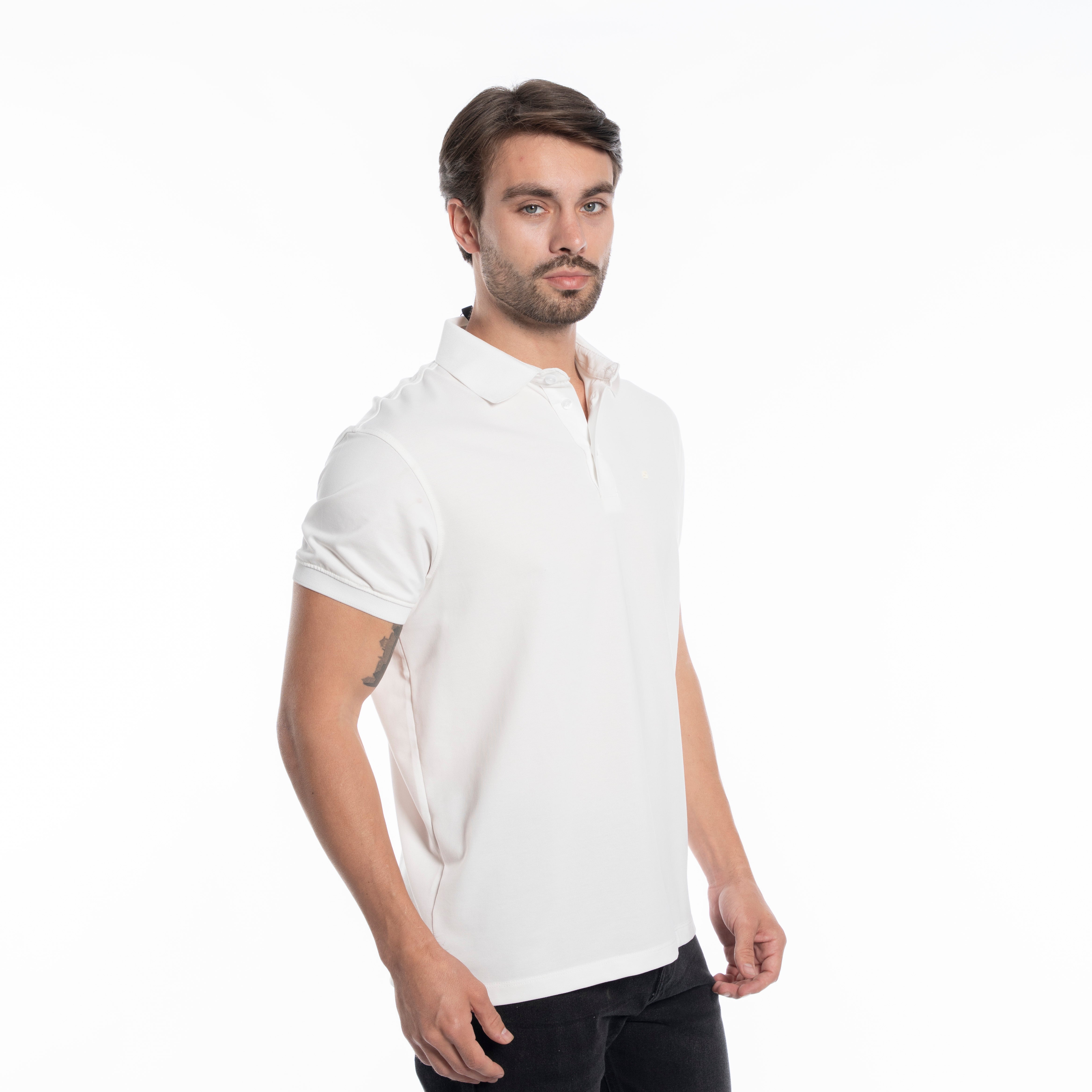 Polo T-shirt - Men - Plain