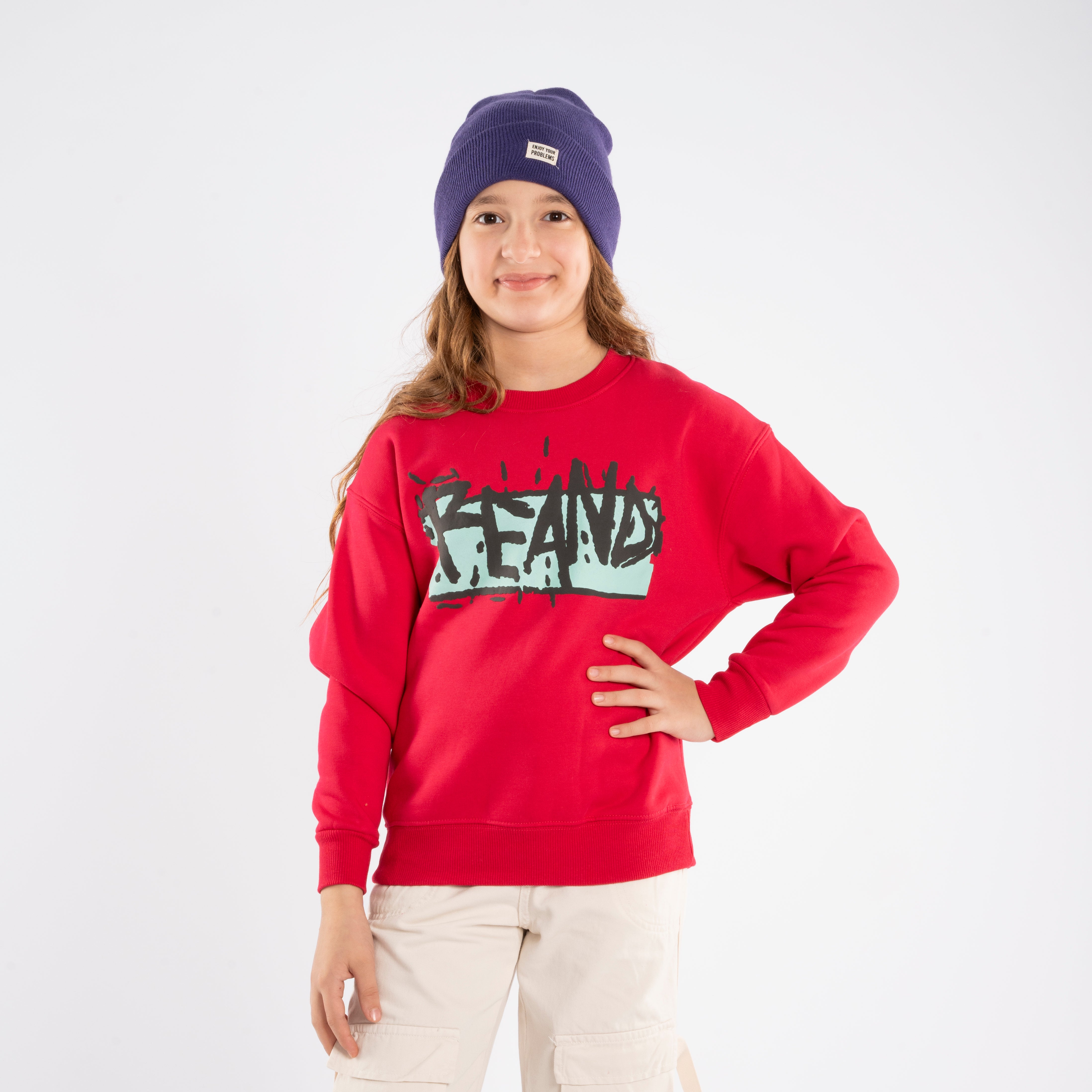 Sweatshirt - Girls - Printed