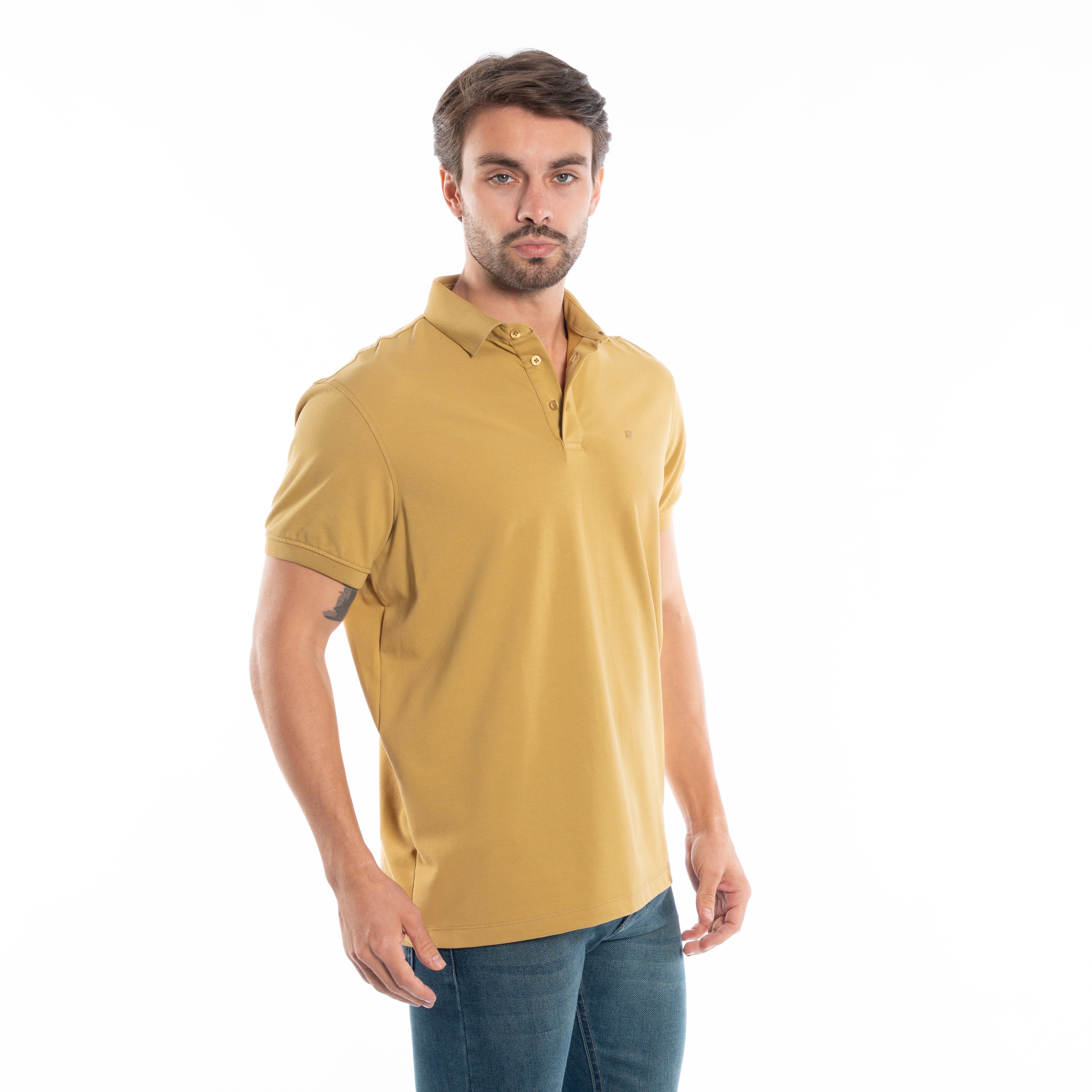 Polo T-shirt - Men - Plain