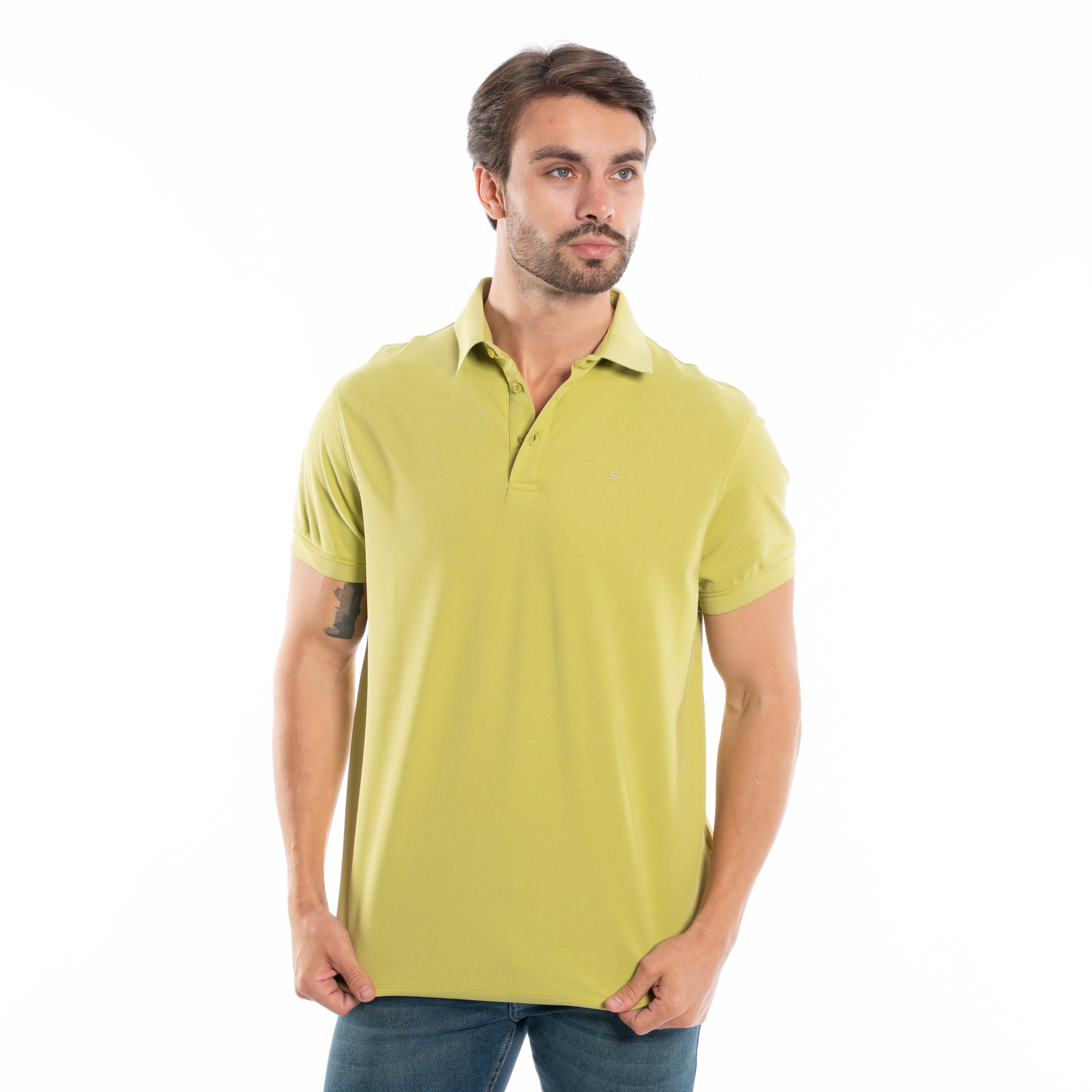 Polo T-shirt - Men - Plain