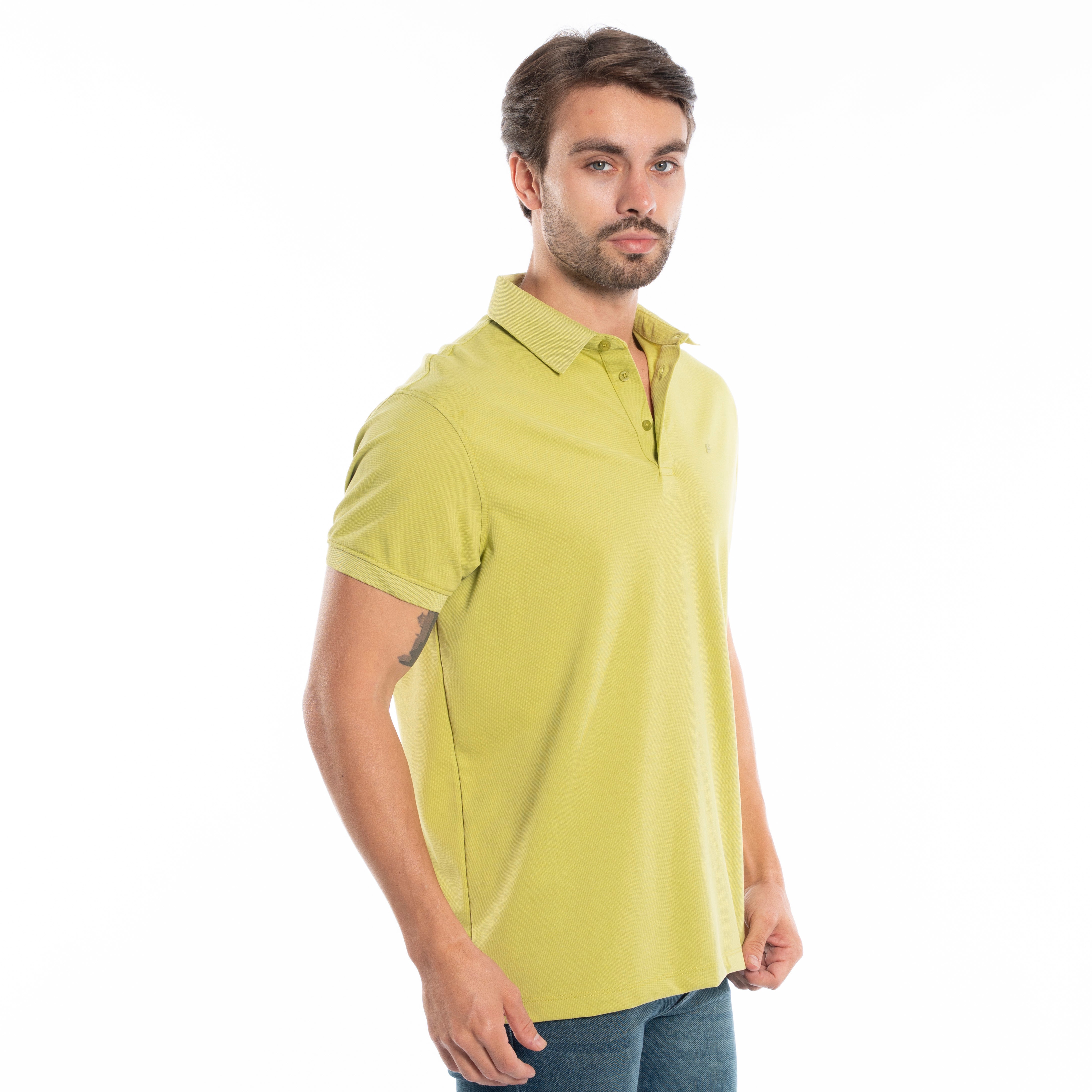 Polo T-shirt - Men - Plain