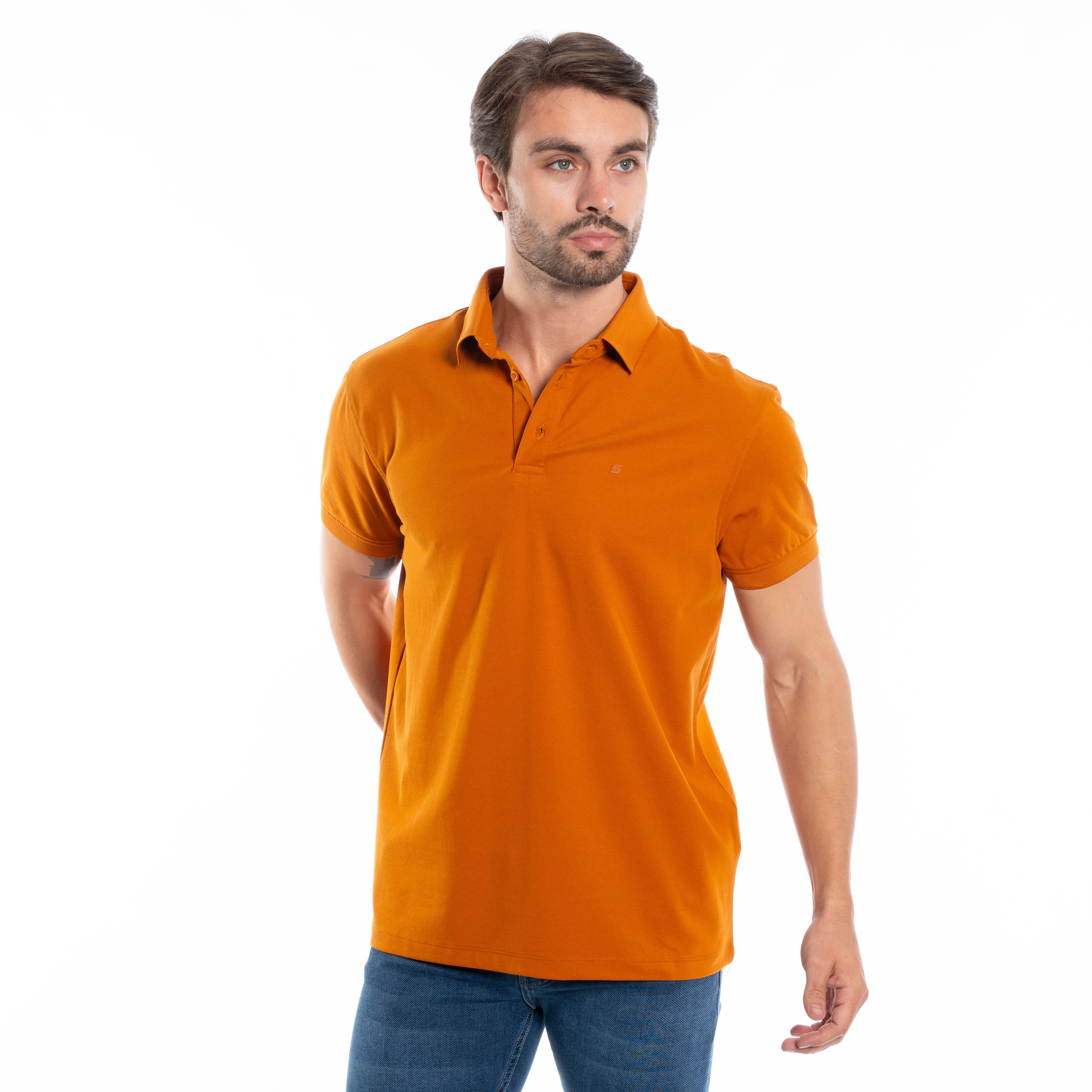 Polo T-shirt - Men - Plain