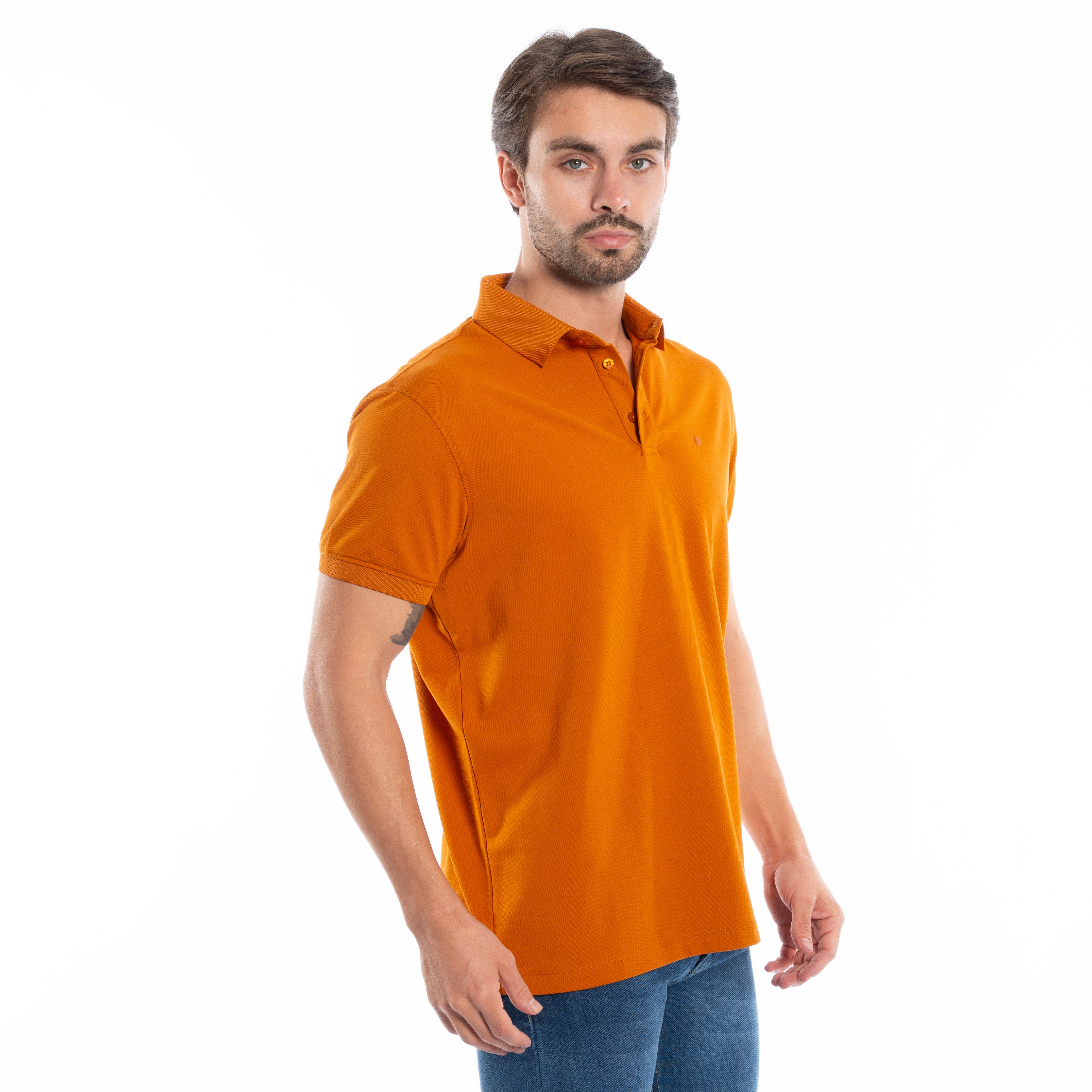 Polo T-shirt - Men - Plain