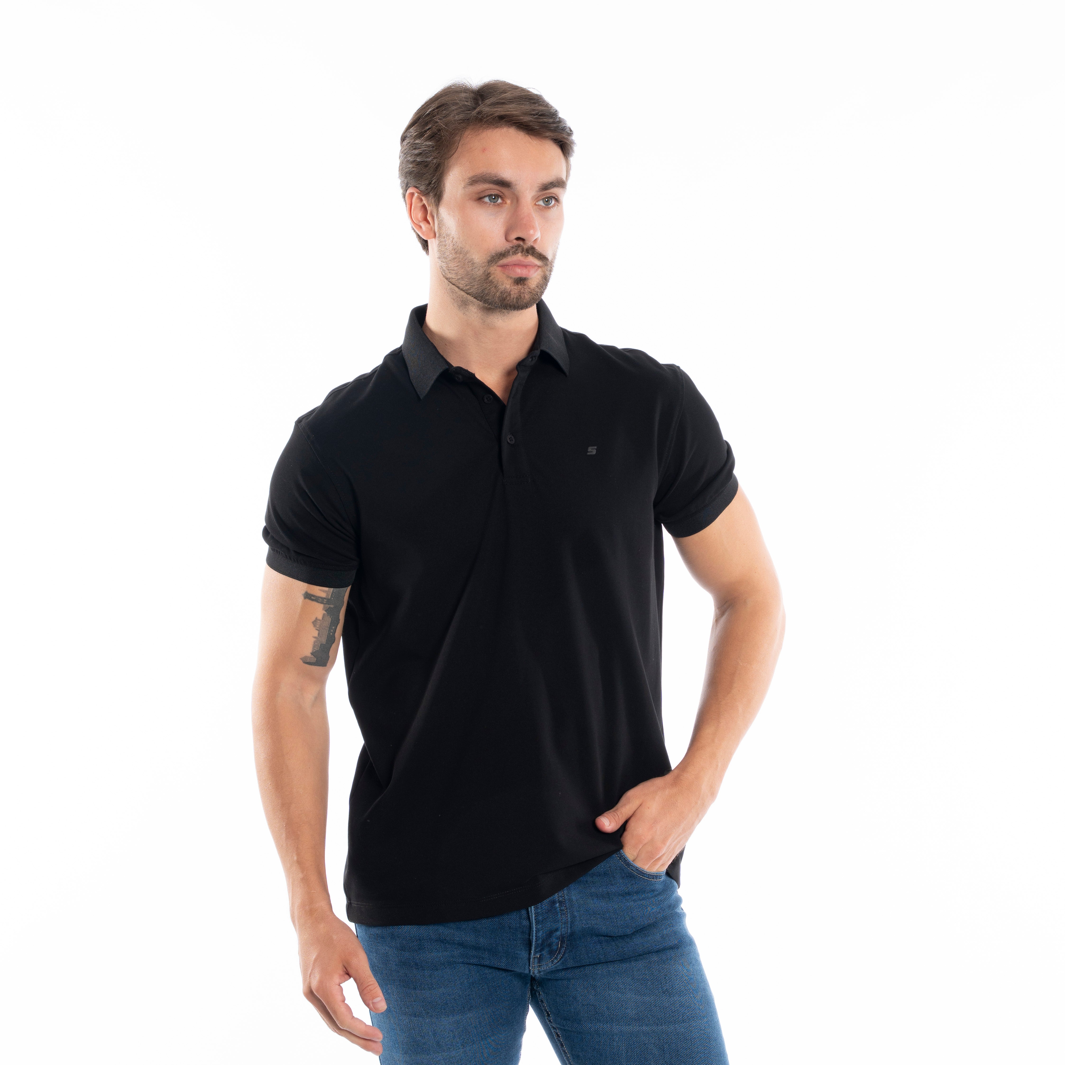 Polo T-shirt - Men - Plain