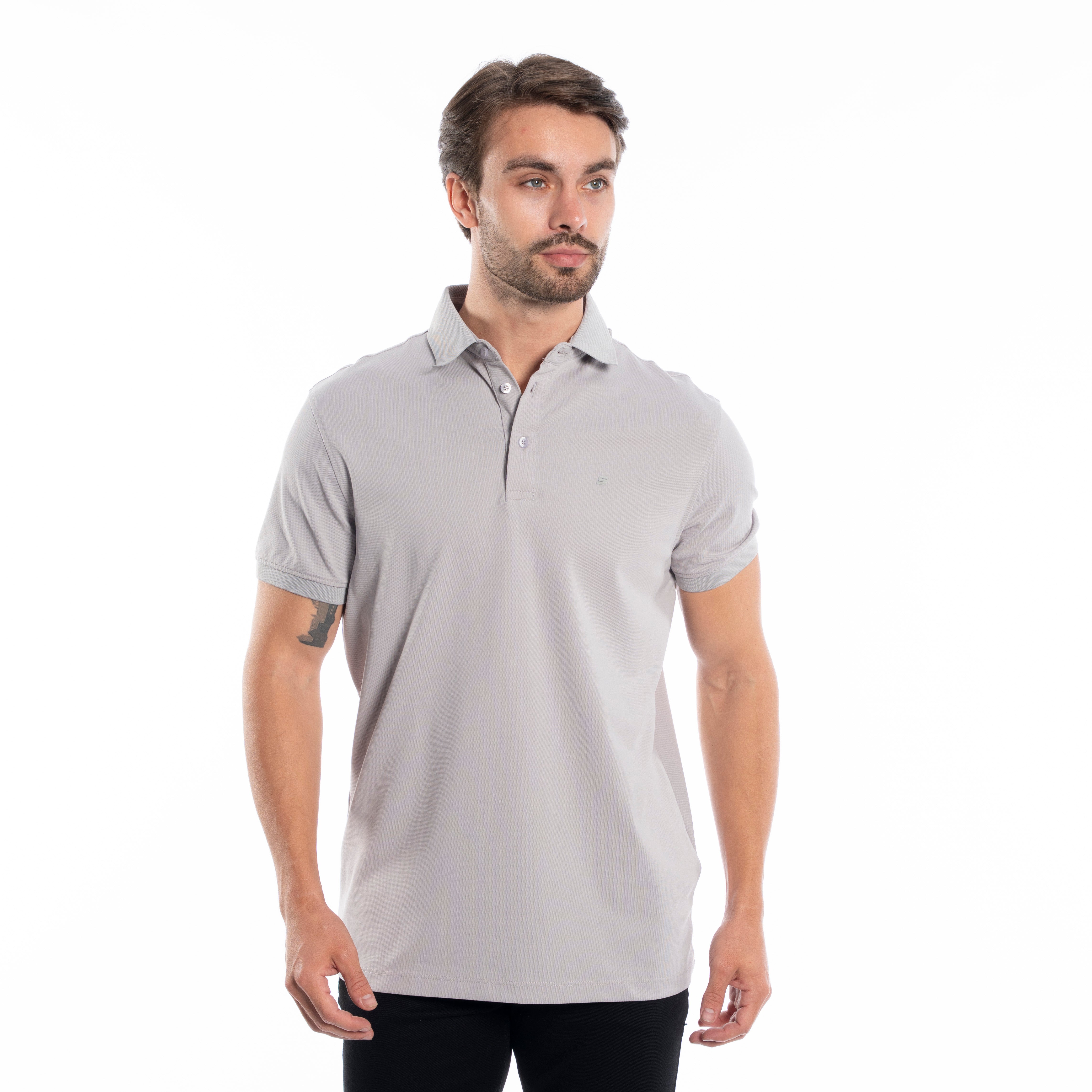 Polo T-shirt - Men - Plain