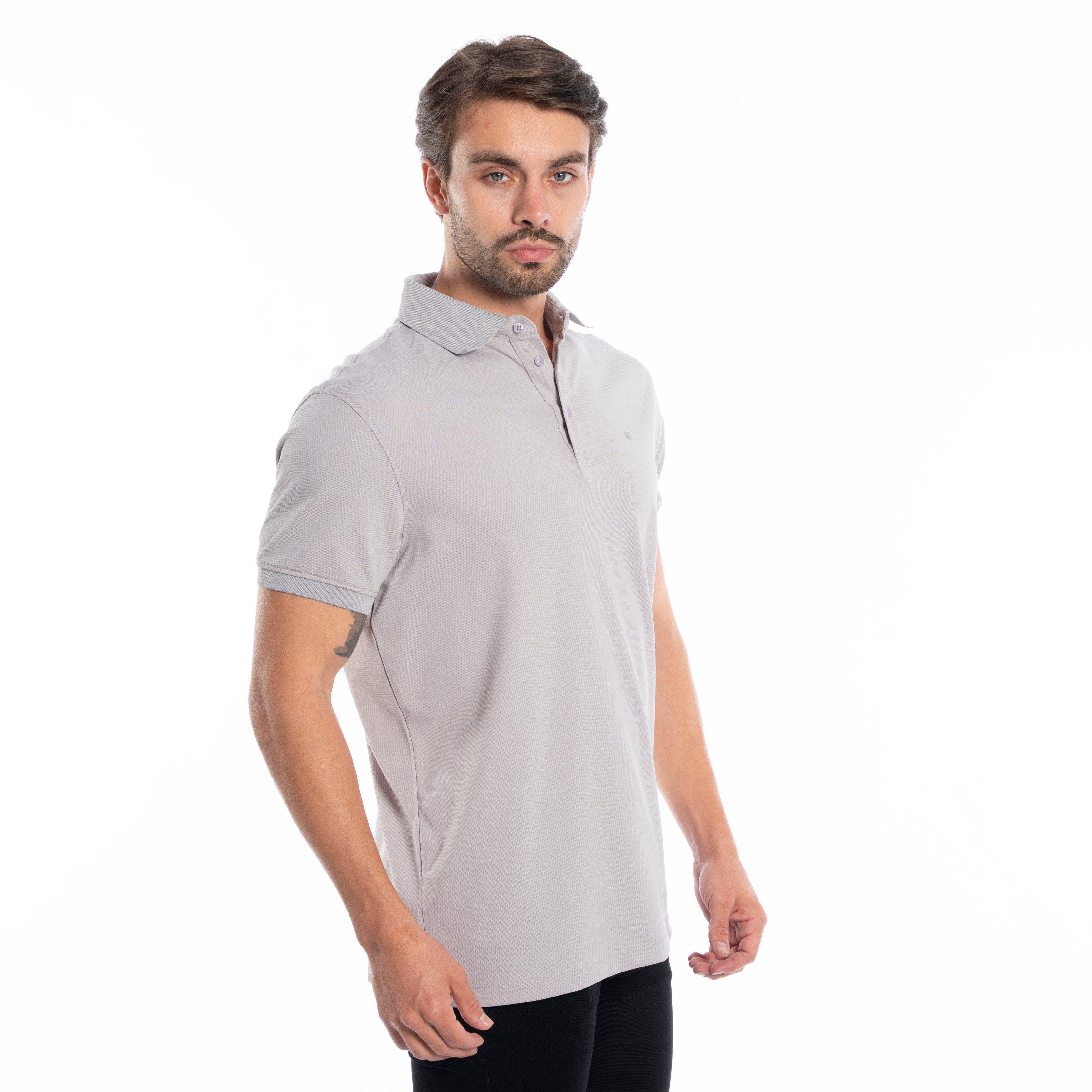 Polo T-shirt - Men - Plain