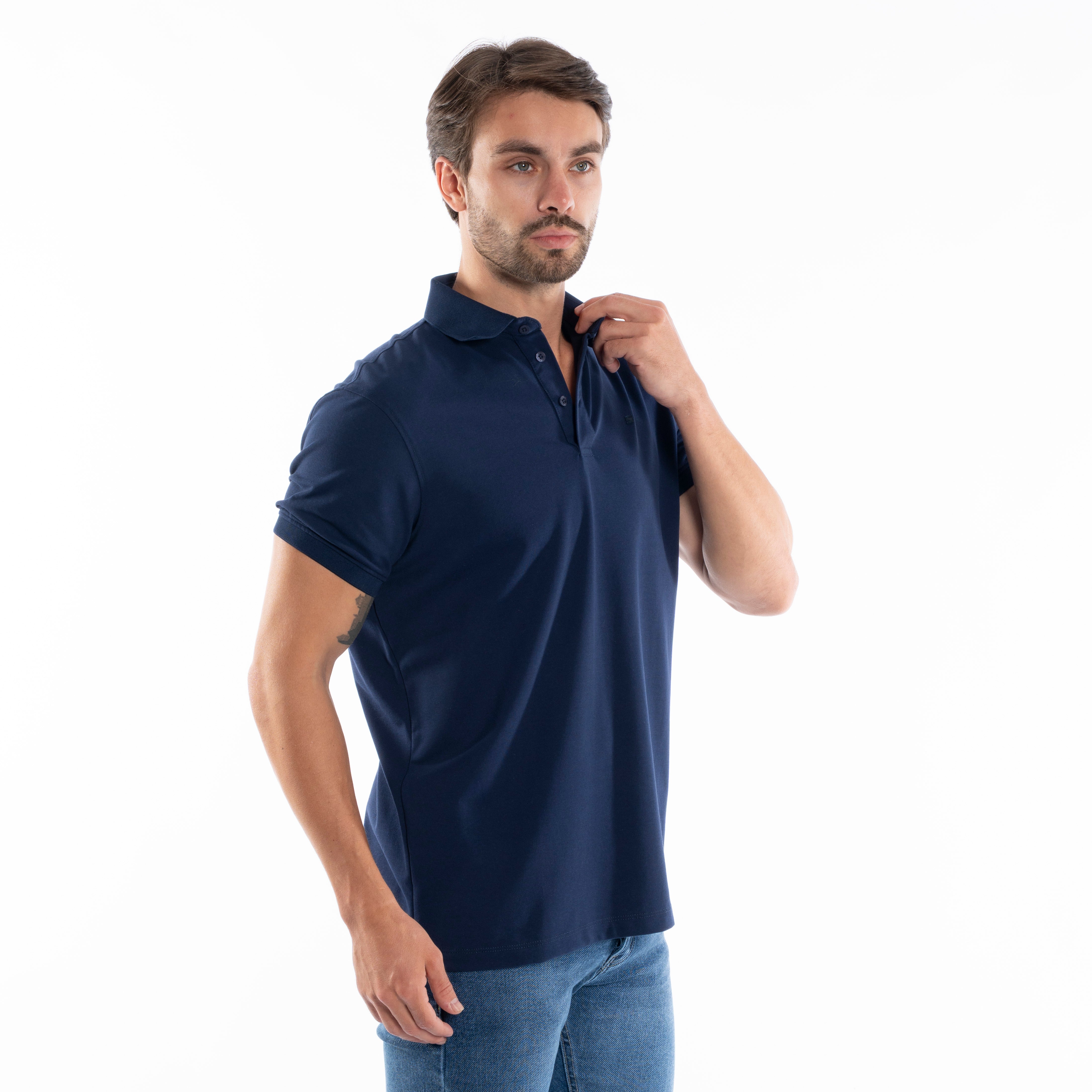 Polo T-shirt - Men - Plain