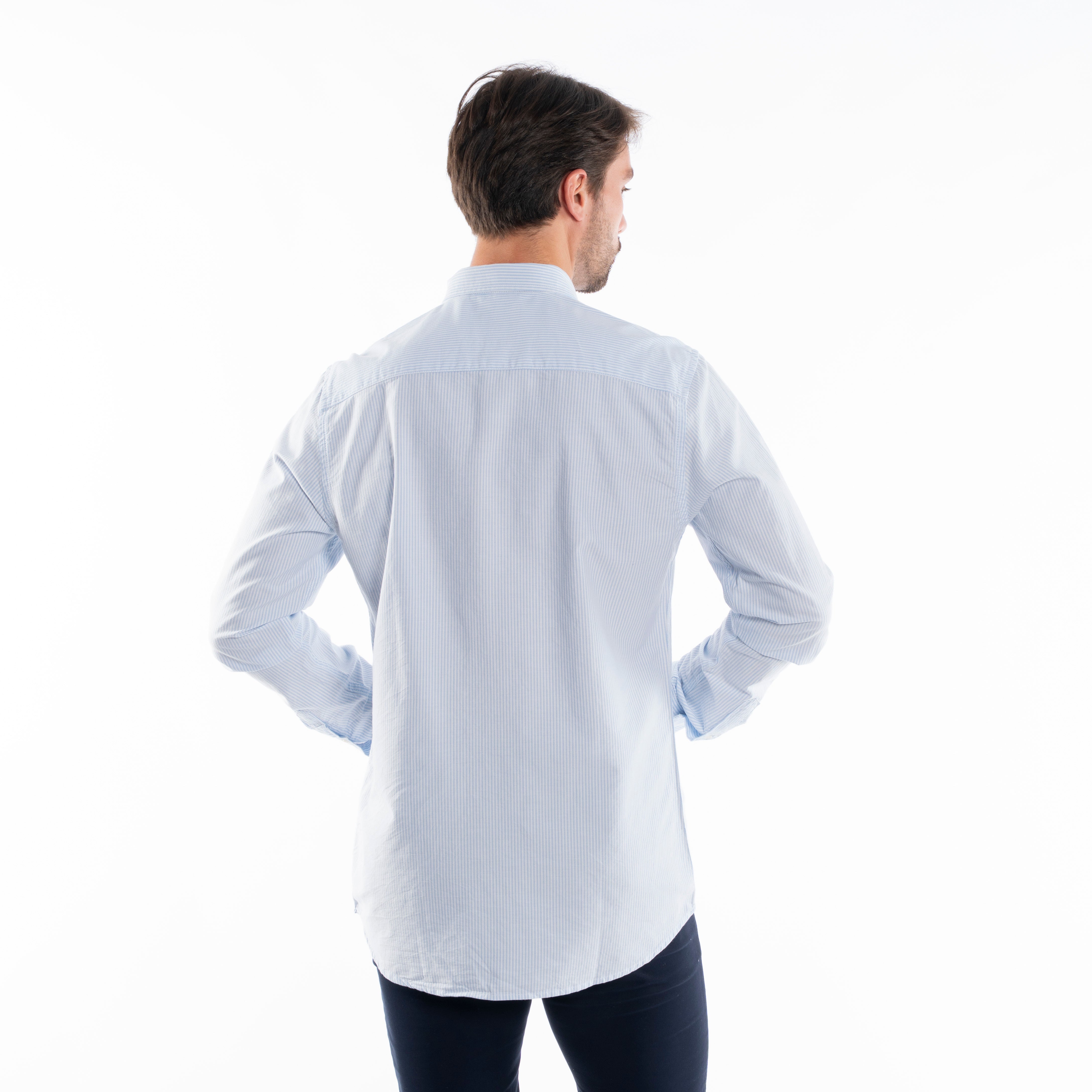 Long Sleeve Shirt - Men - Plain