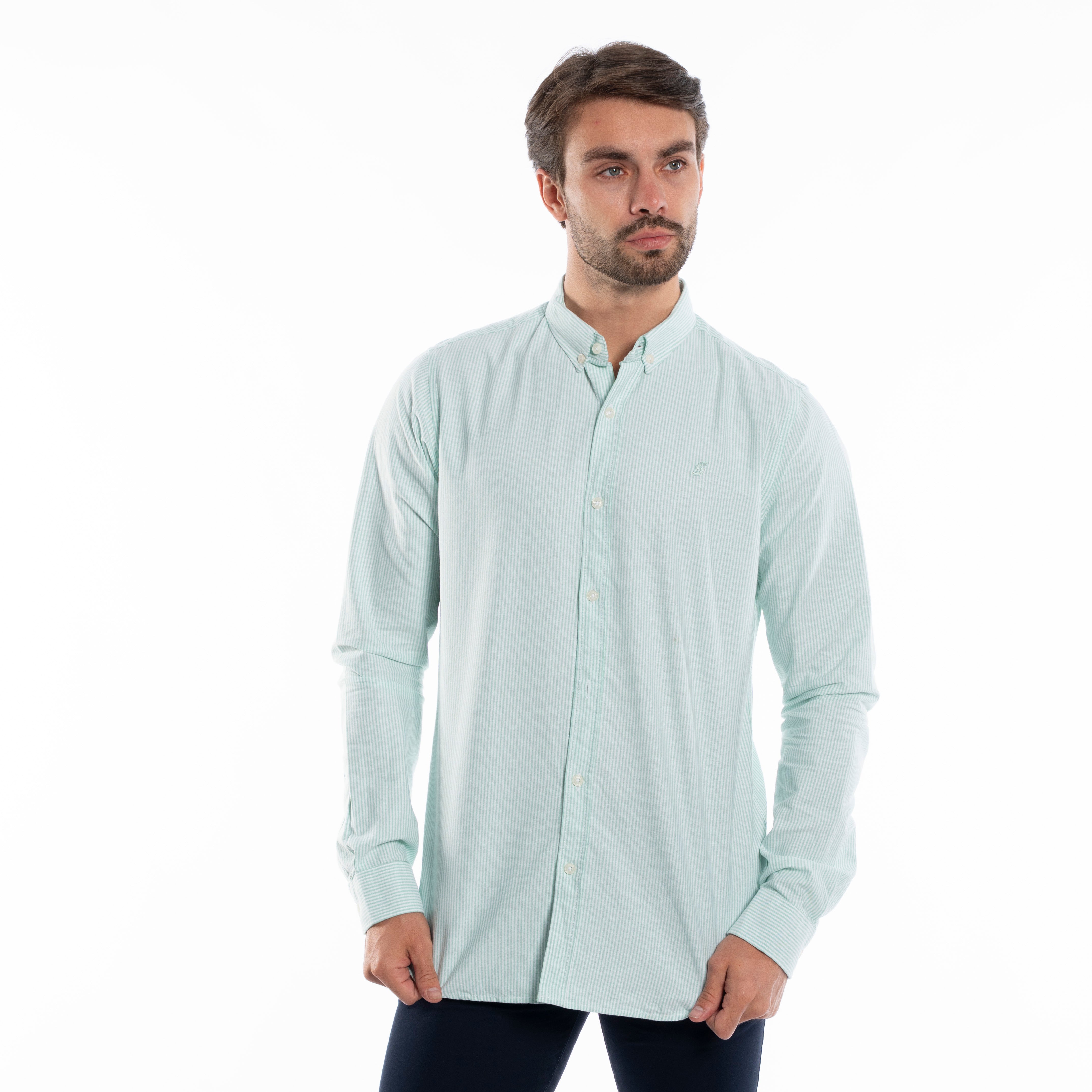 Long Sleeve Shirt - Men - Plain