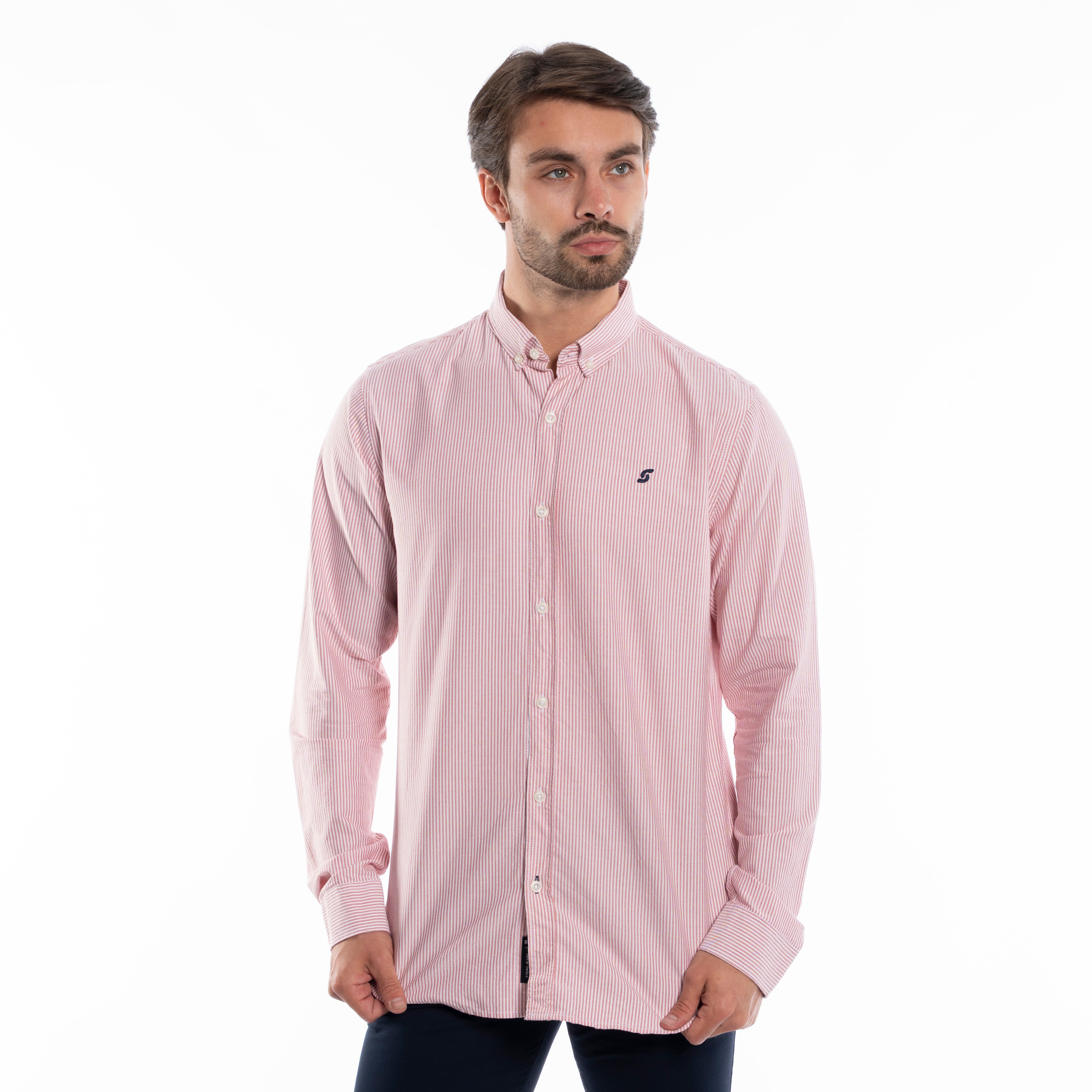 Long Sleeve Shirt - Men - Plain