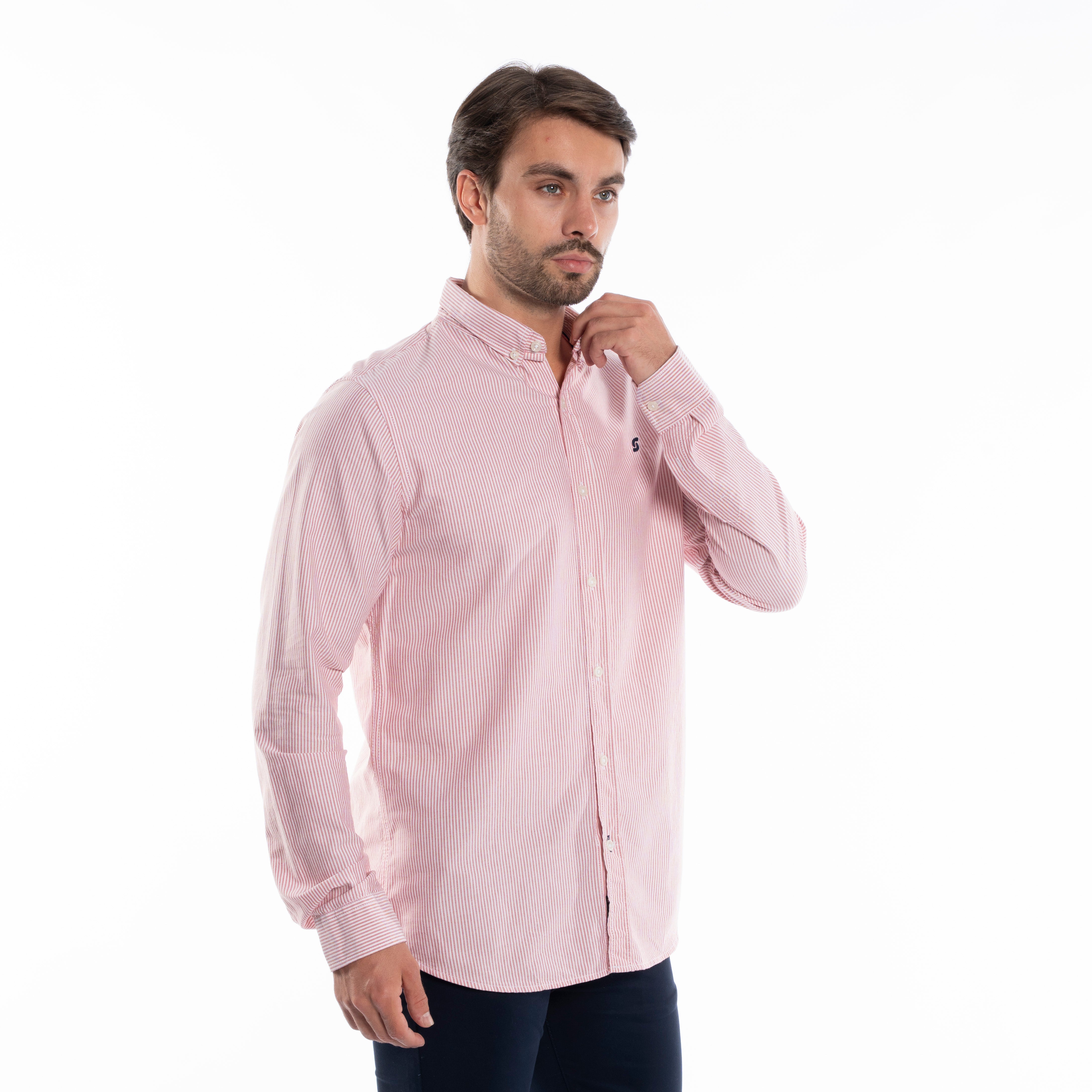 Long Sleeve Shirt - Men - Plain