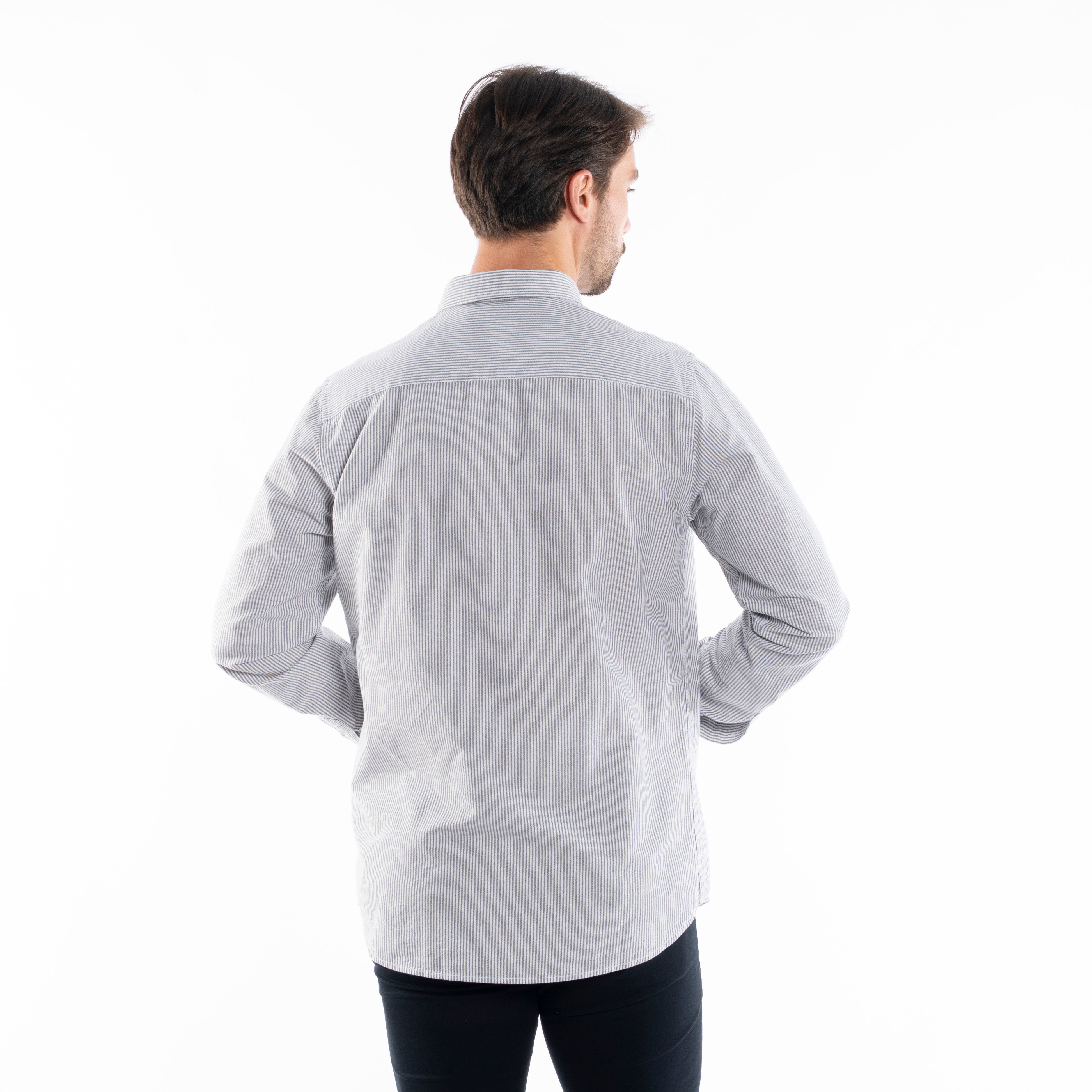 Long Sleeve Shirt - Men - Plain