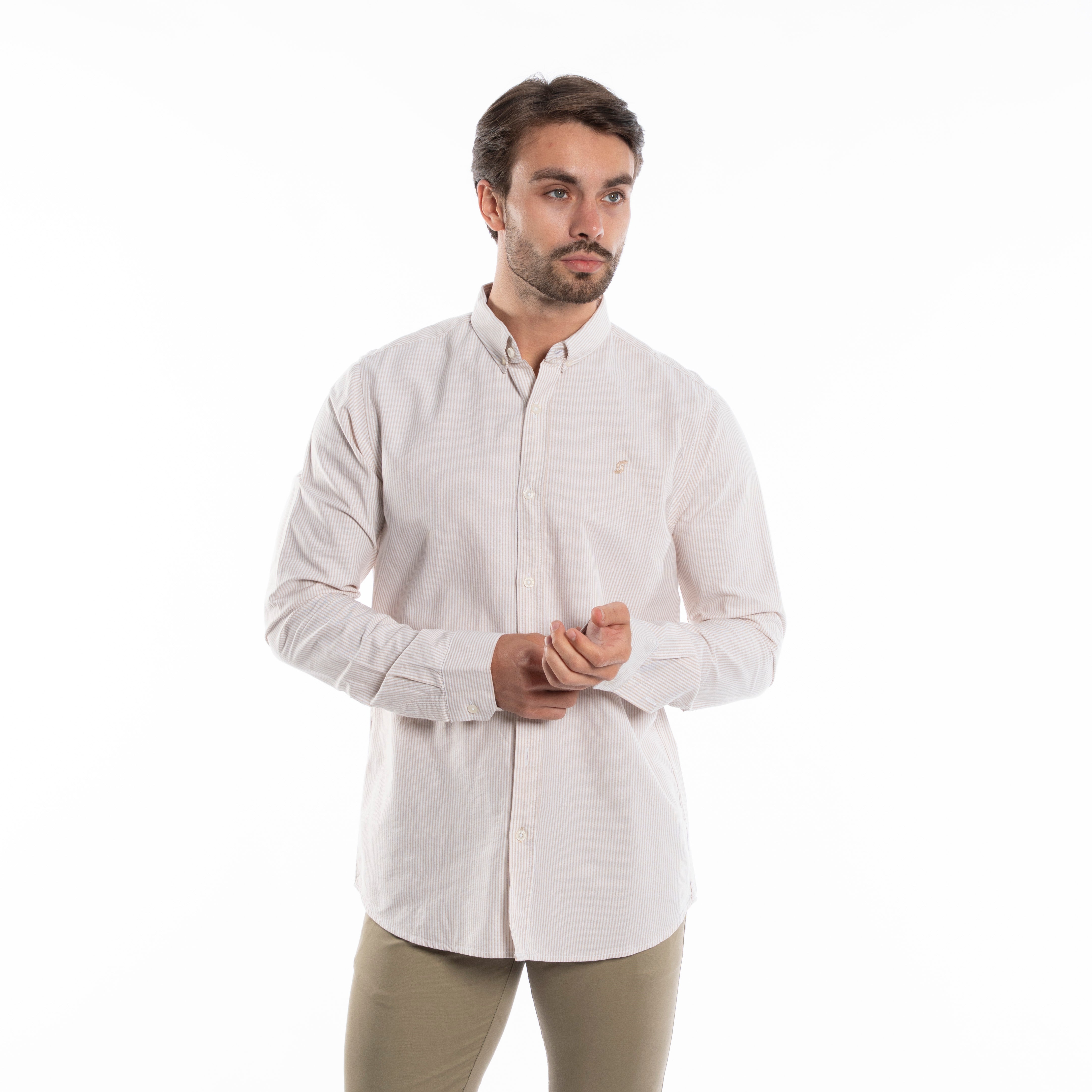 Long Sleeve Shirt - Men - Plain