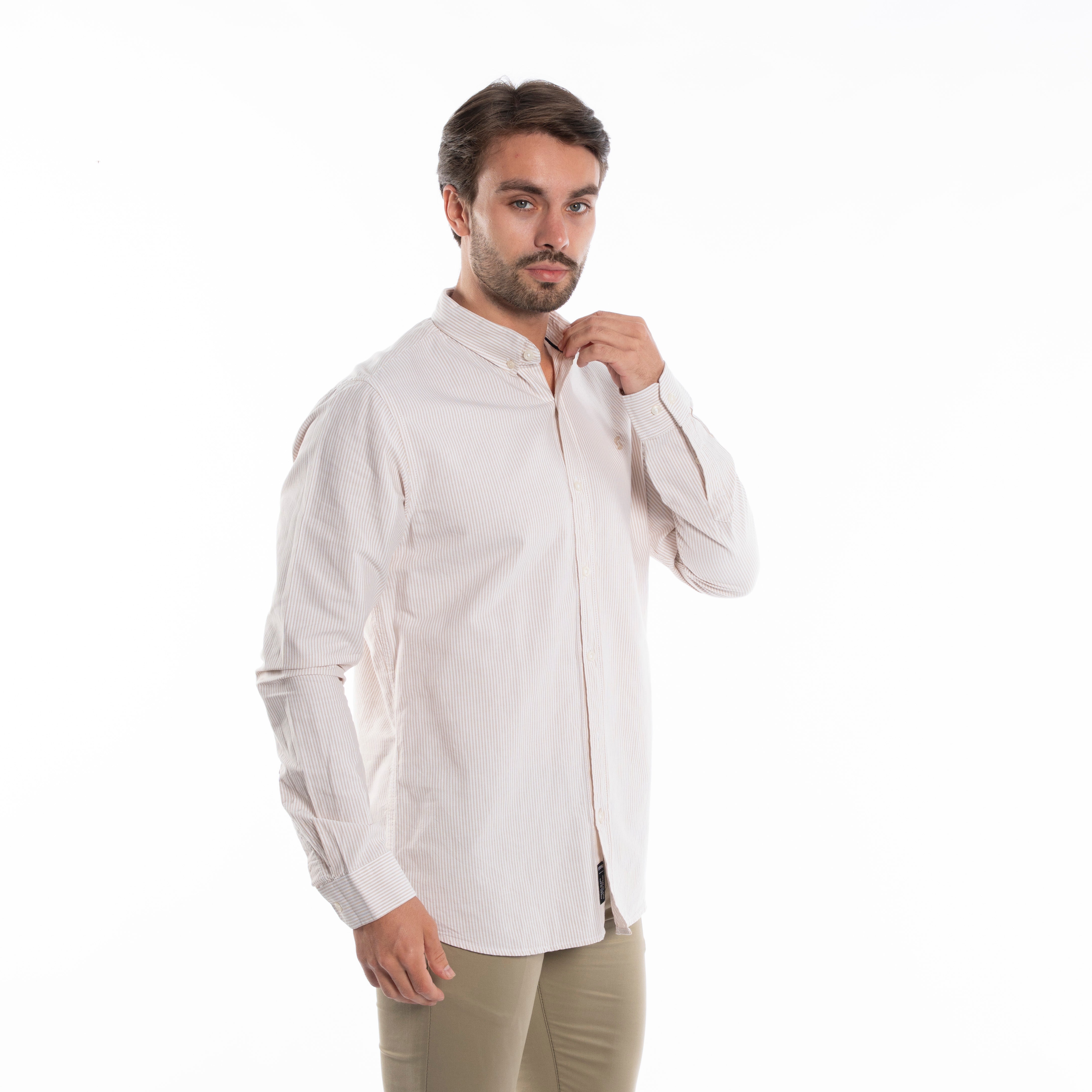 Long Sleeve Shirt - Men - Plain