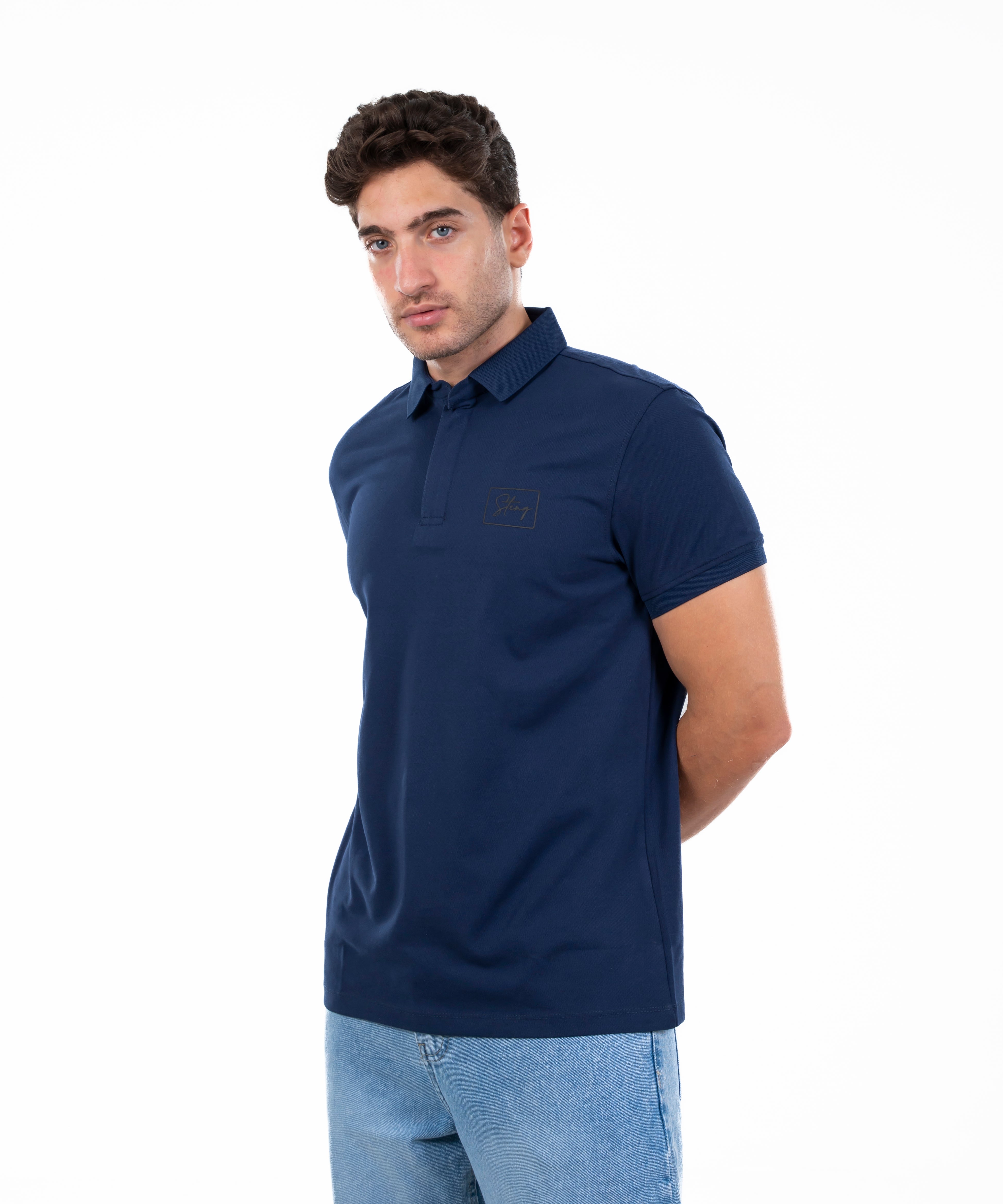 Polo T-shirt - Men - Plain