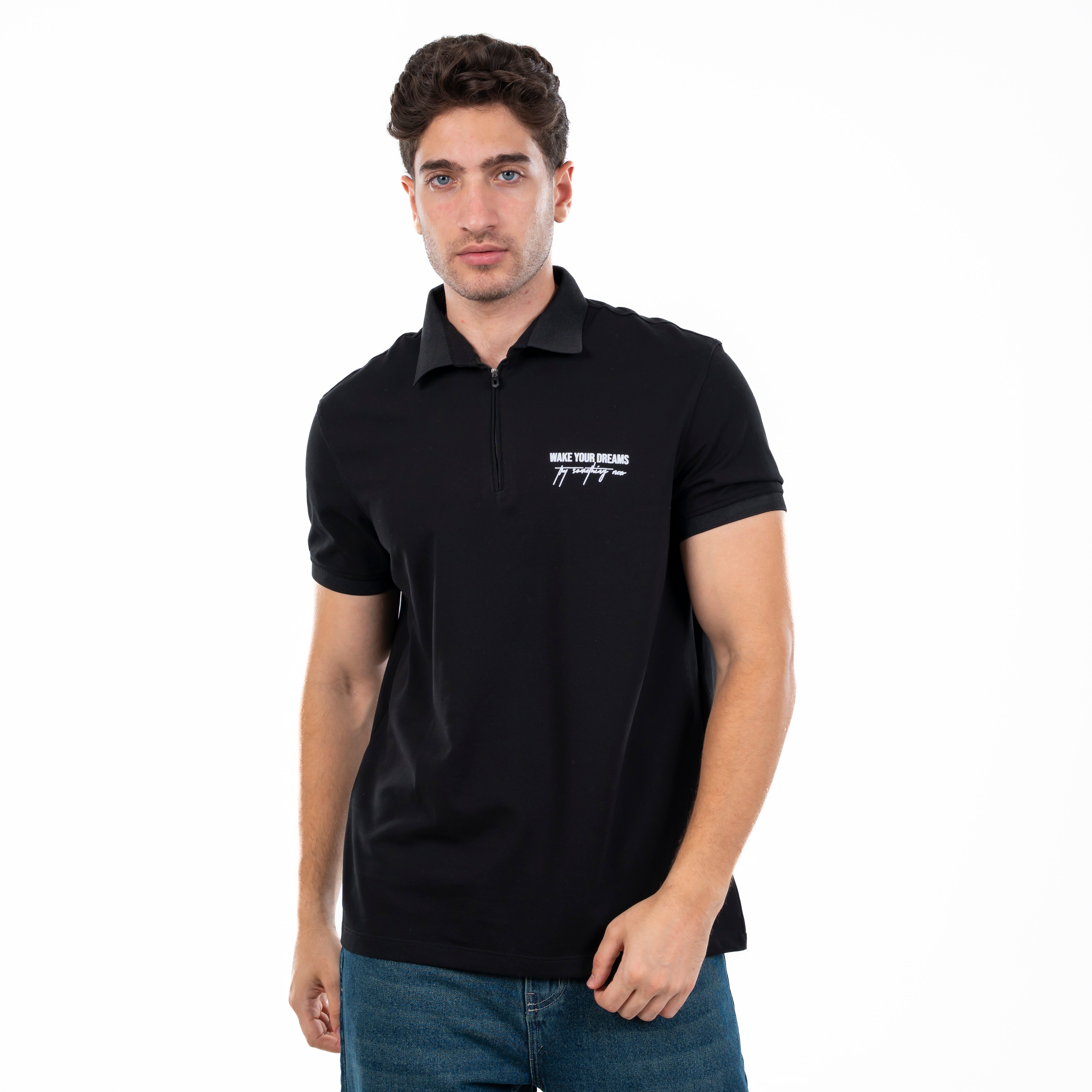 Polo T-shirt - Men - Plain