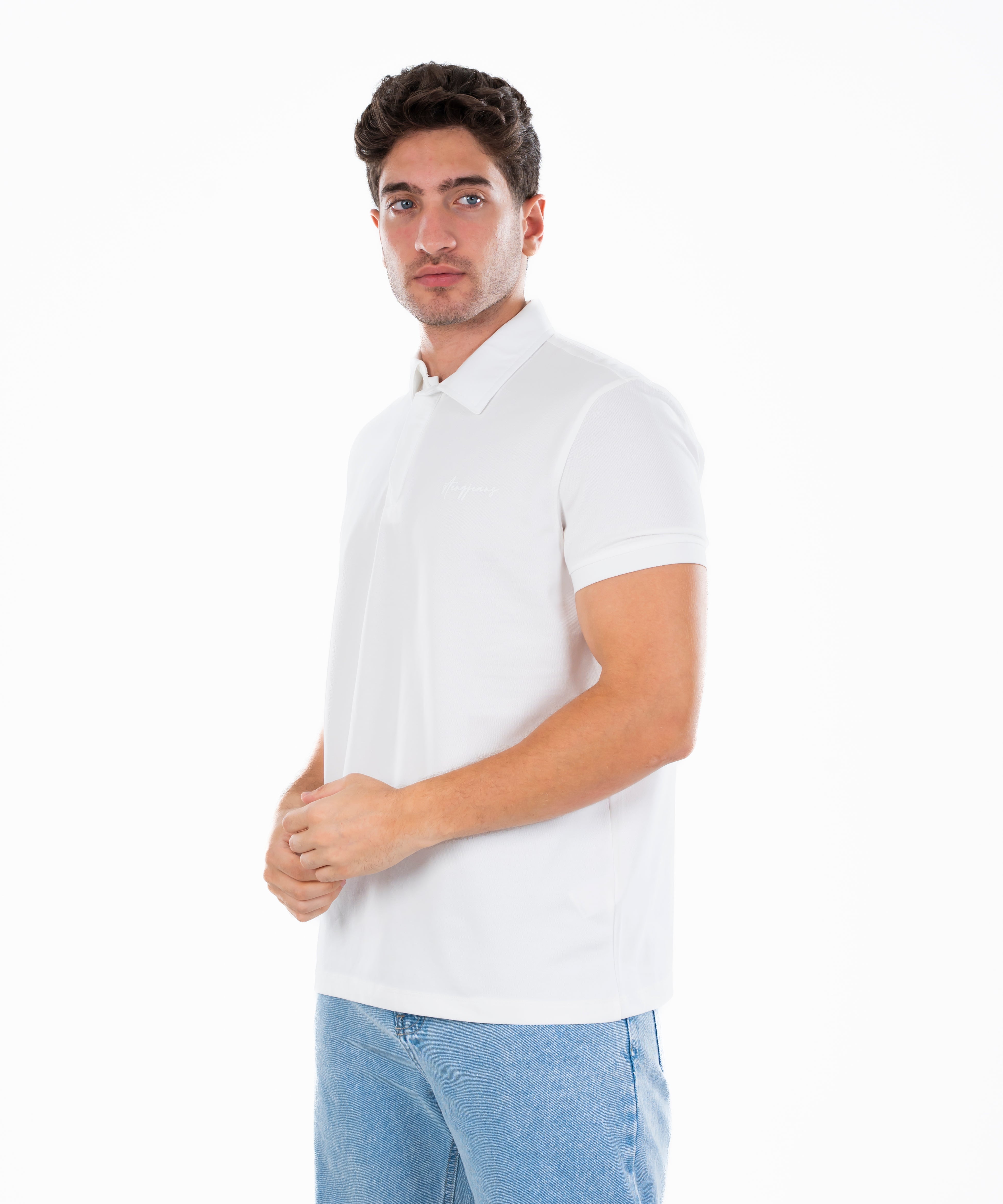 Polo T-shirt - Men - Plain