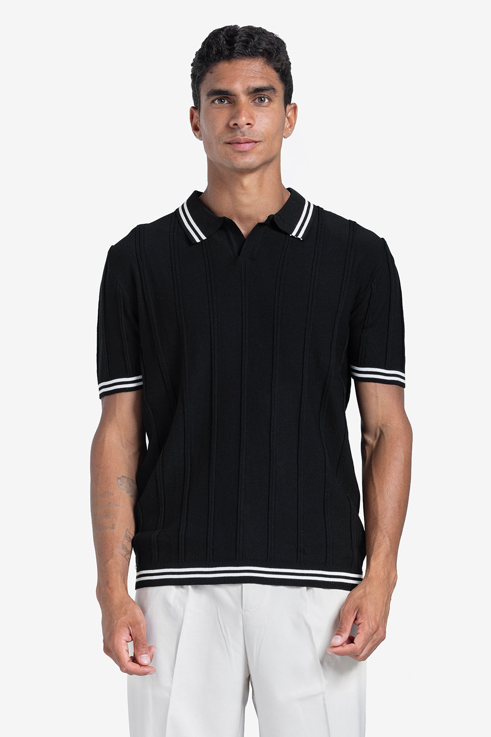 Polo T-Shirt - Men - Striped