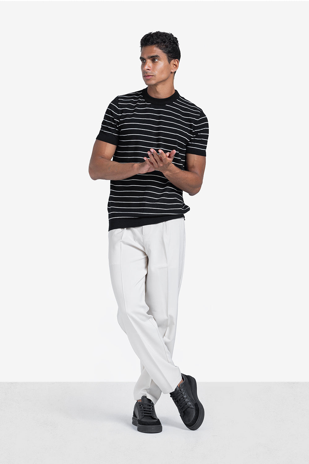 T-shirt - Men - Striped