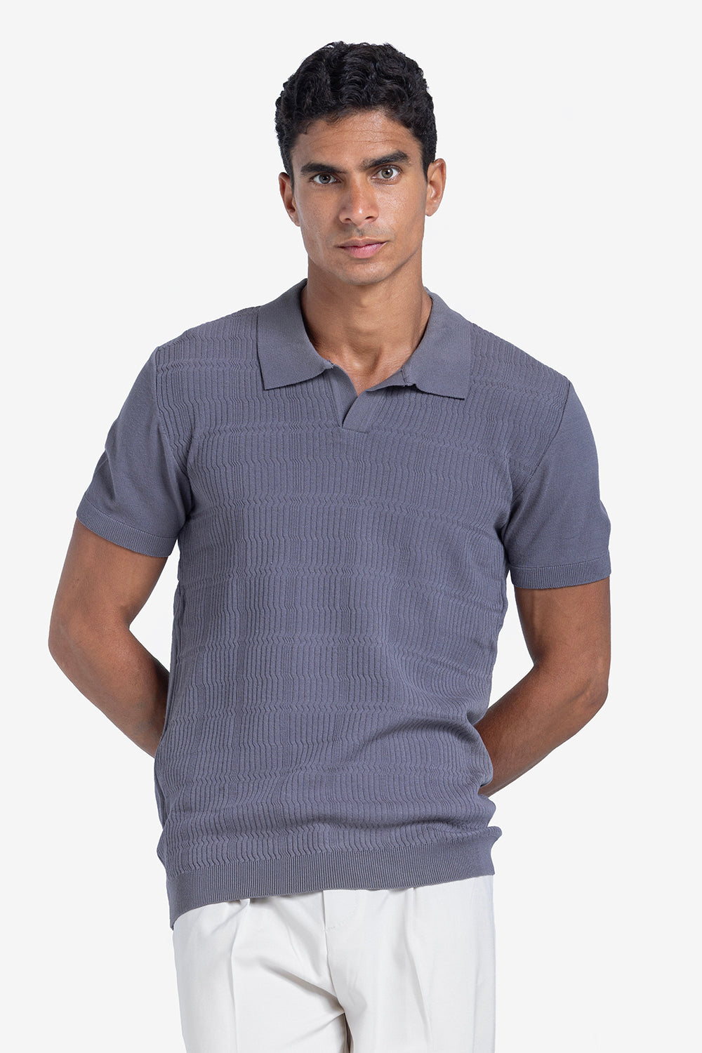 Polo T-shirt - Men - Plain